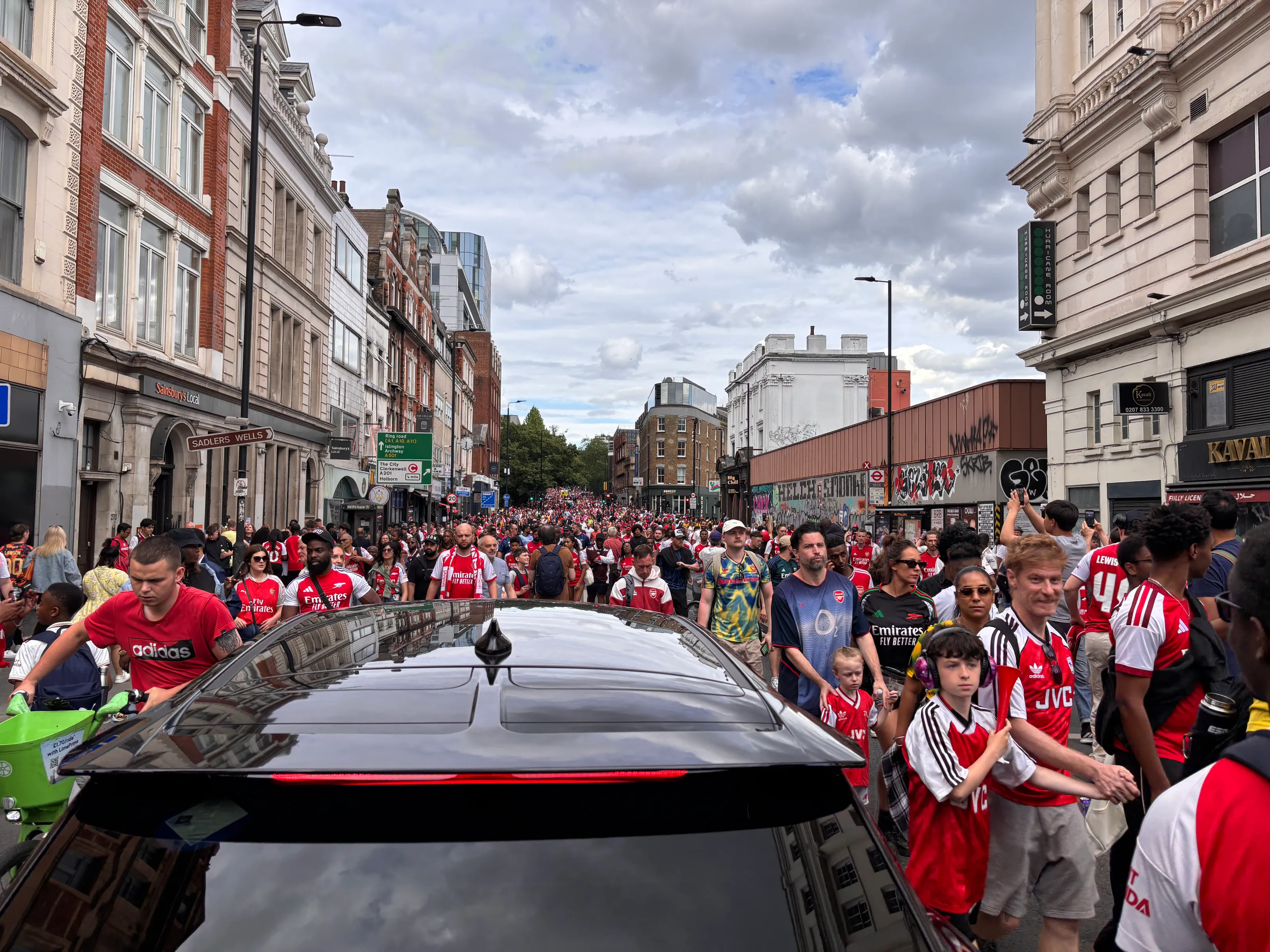 North London is Red