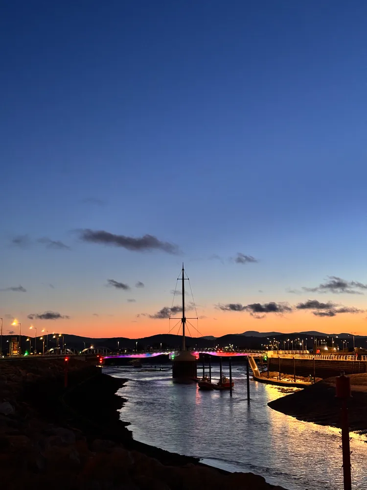 Twilight Reflections at the Harbour
