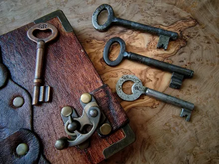 Keys (for locking/unlocking)