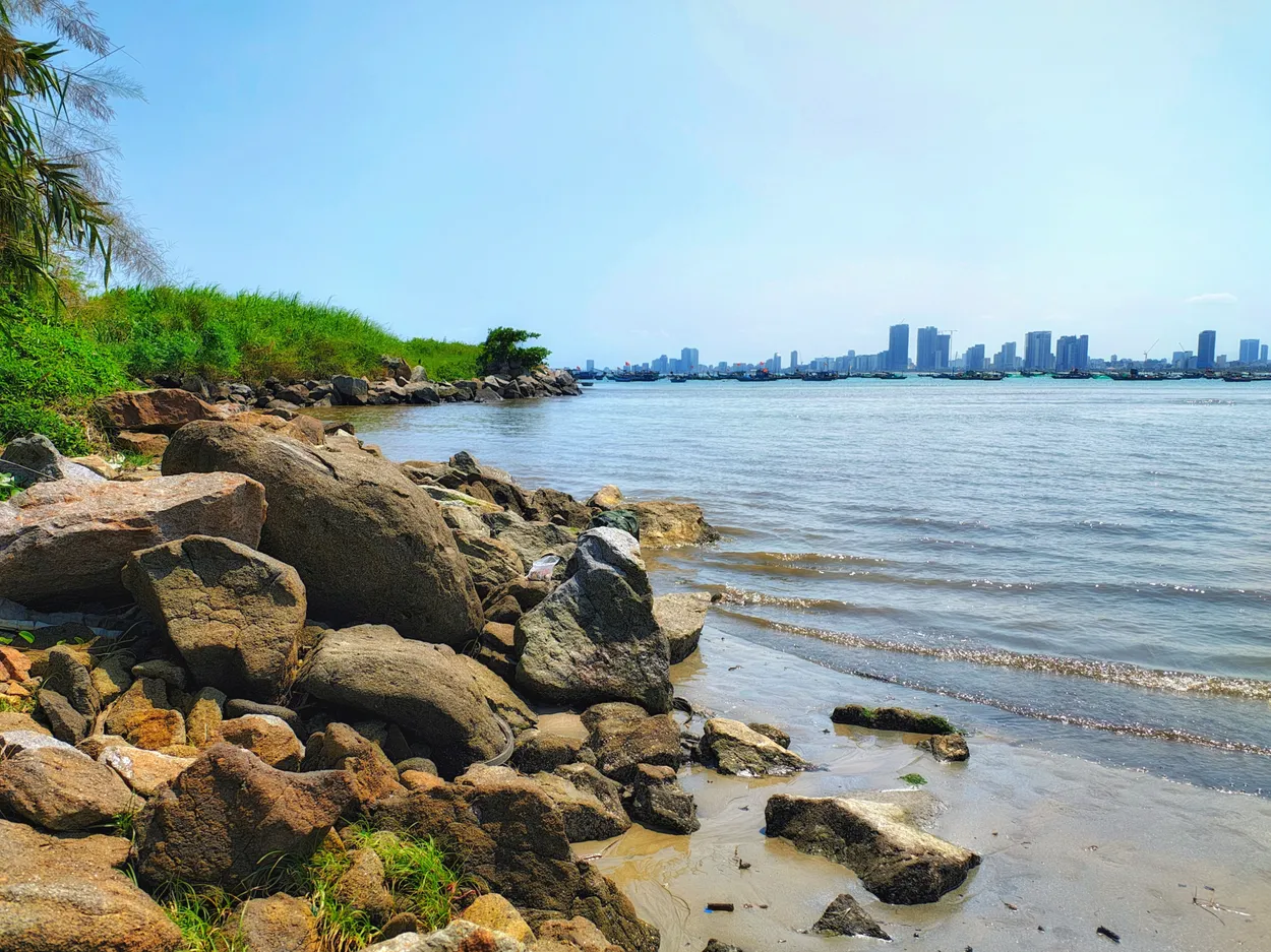 Rocks In The Foreground