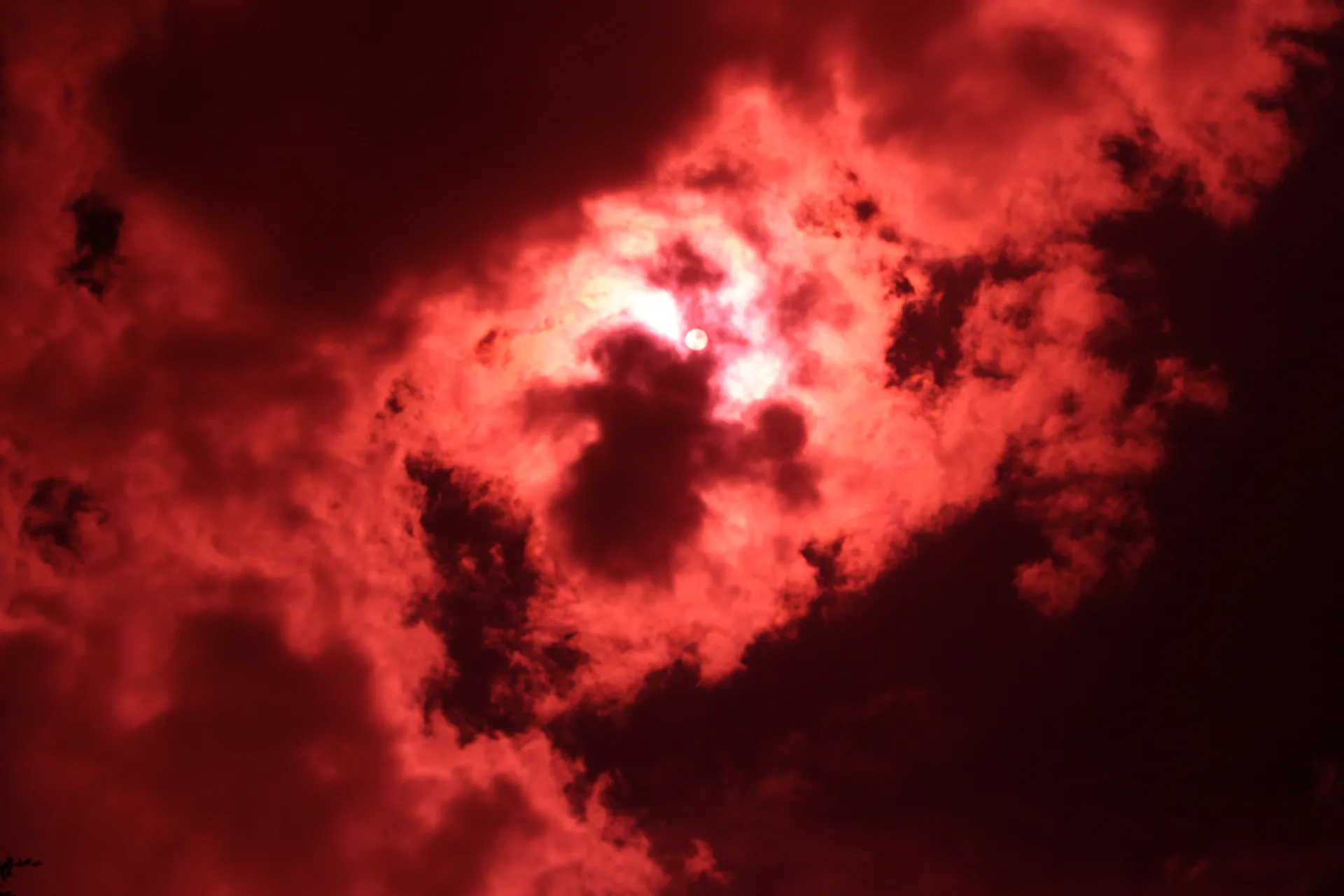 Red sky