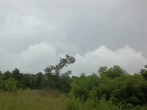 Storm skies