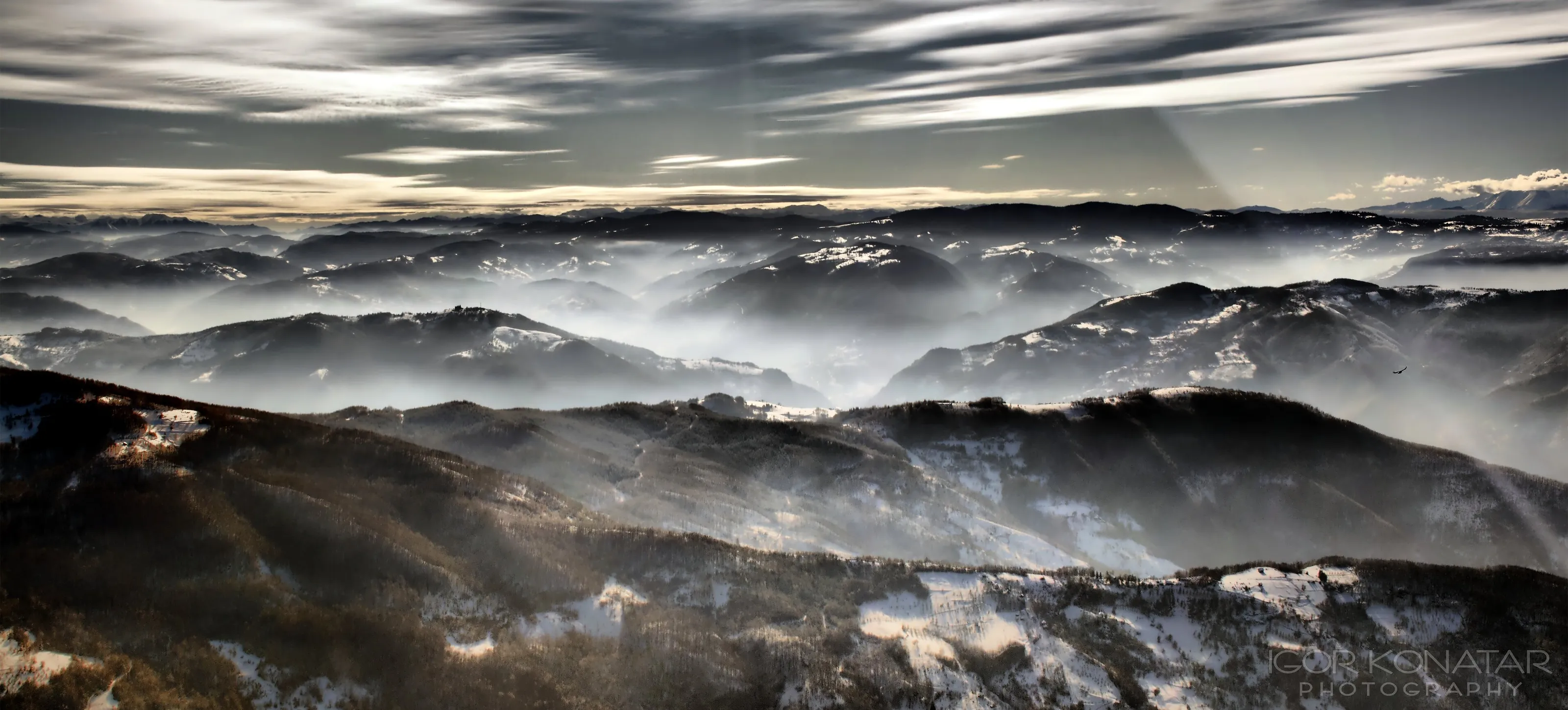 Winter in Serbia