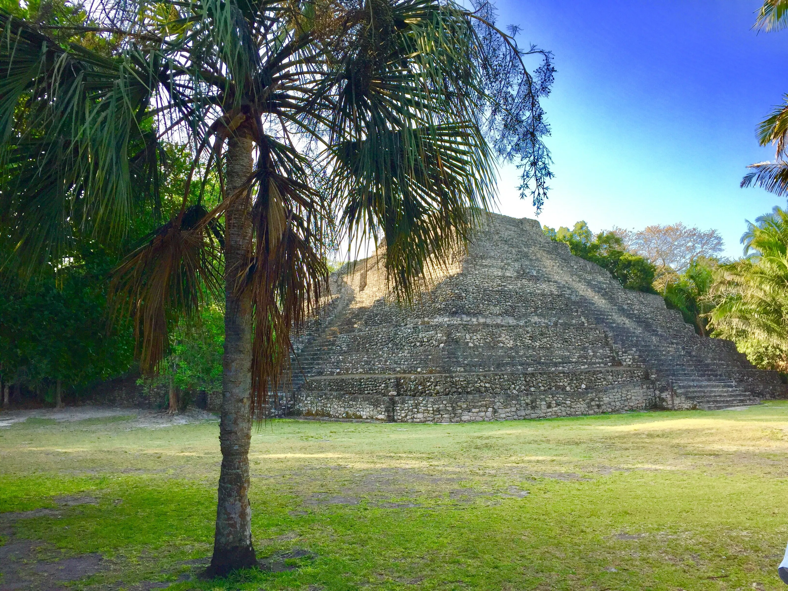 Chacchoben Mayan Pyramid