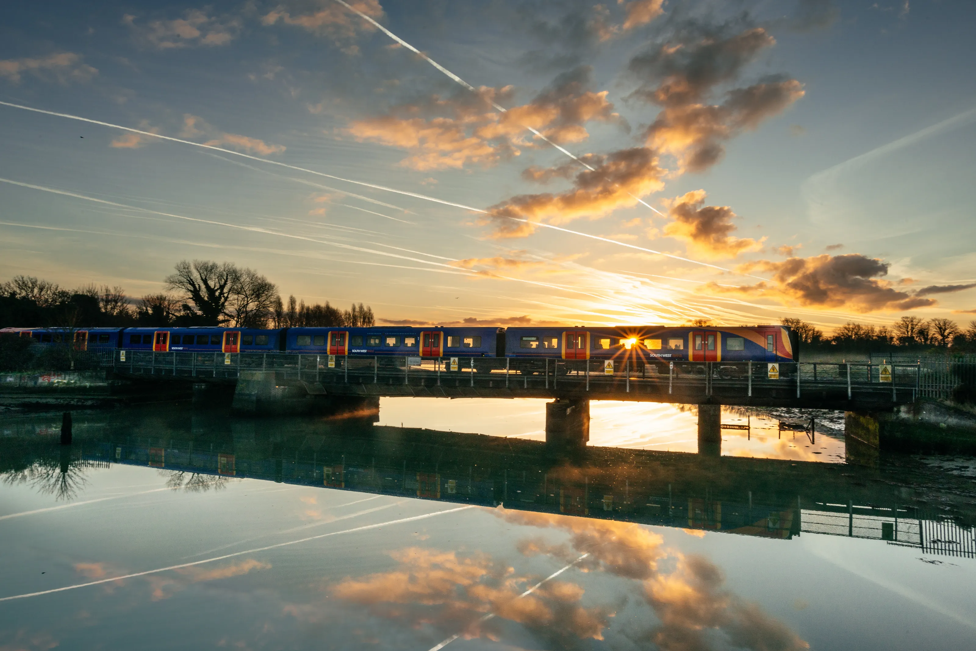 Train Burst