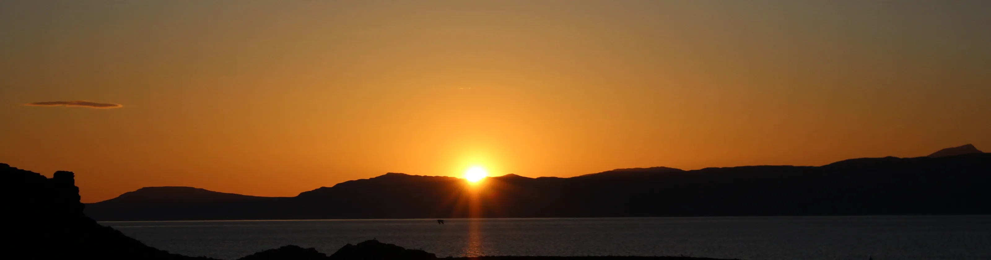 Sunset from belnahua