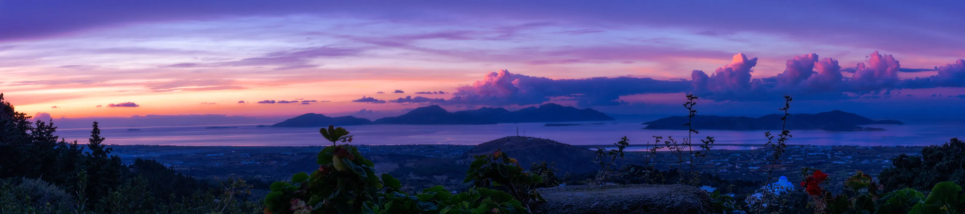 Sunset panorama