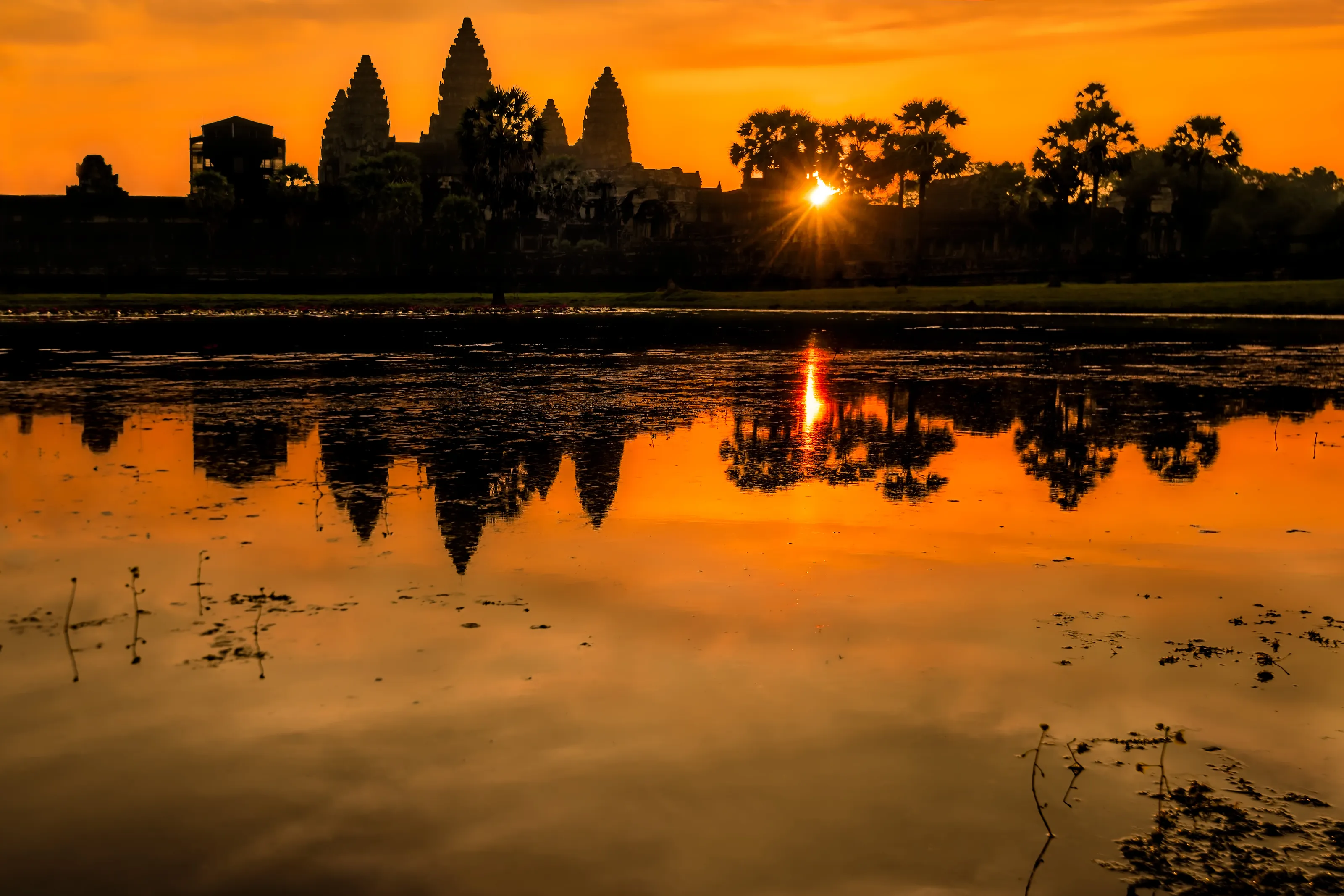 Golden Sunrise at Angkor Wat