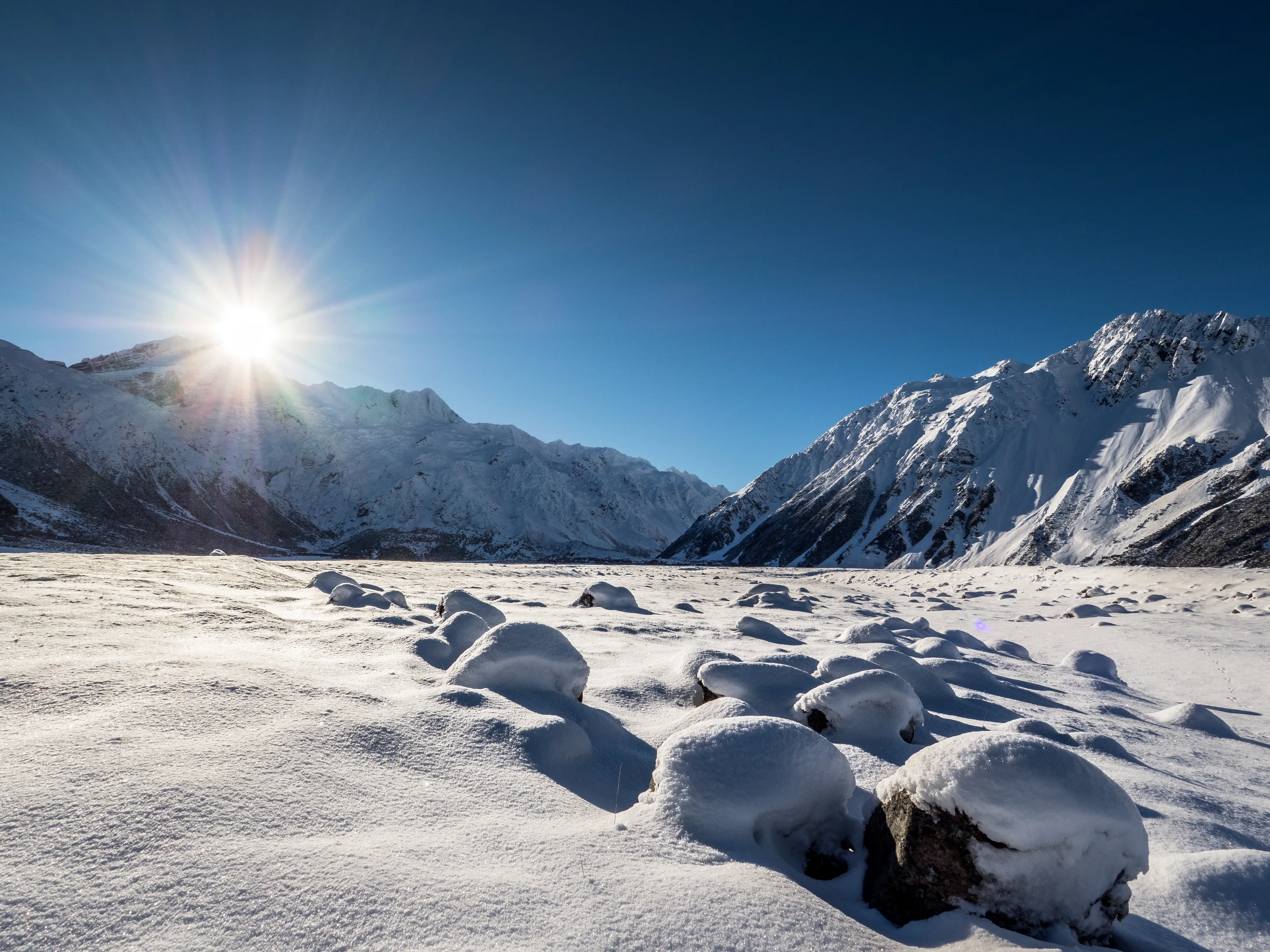 Sun and Snow