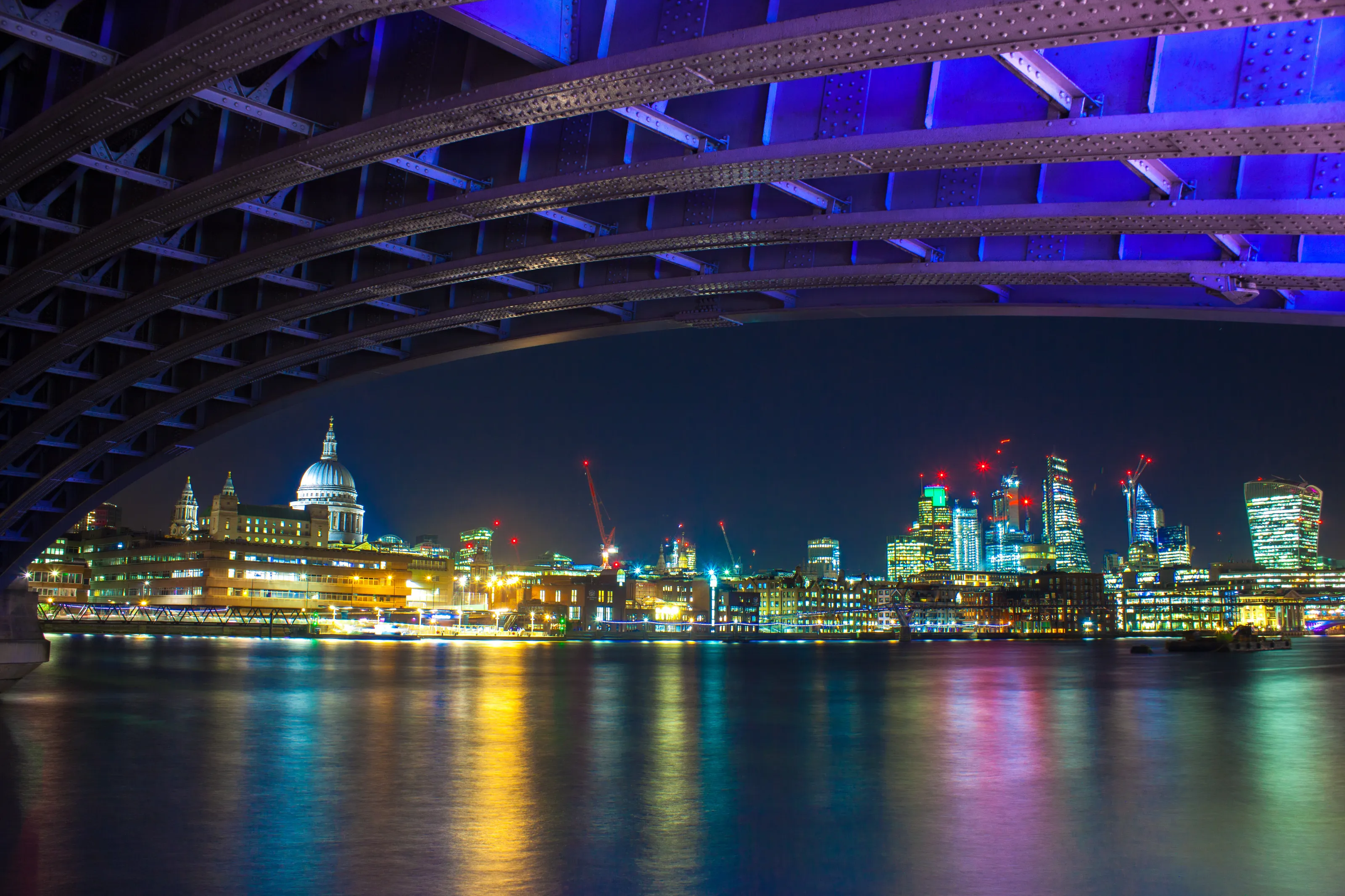 Lights across The Thames