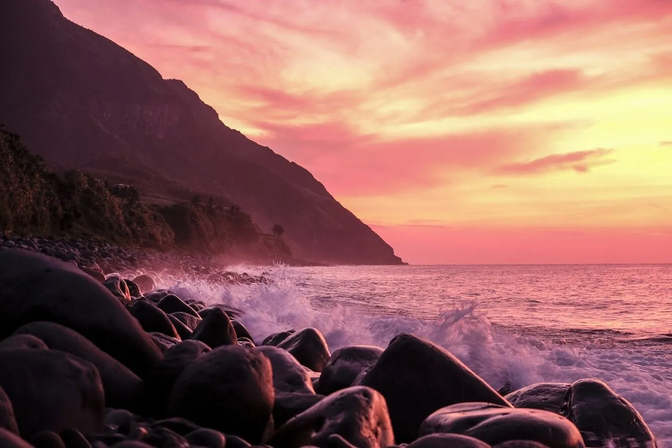 Sunrise at Batanes, Philippines.