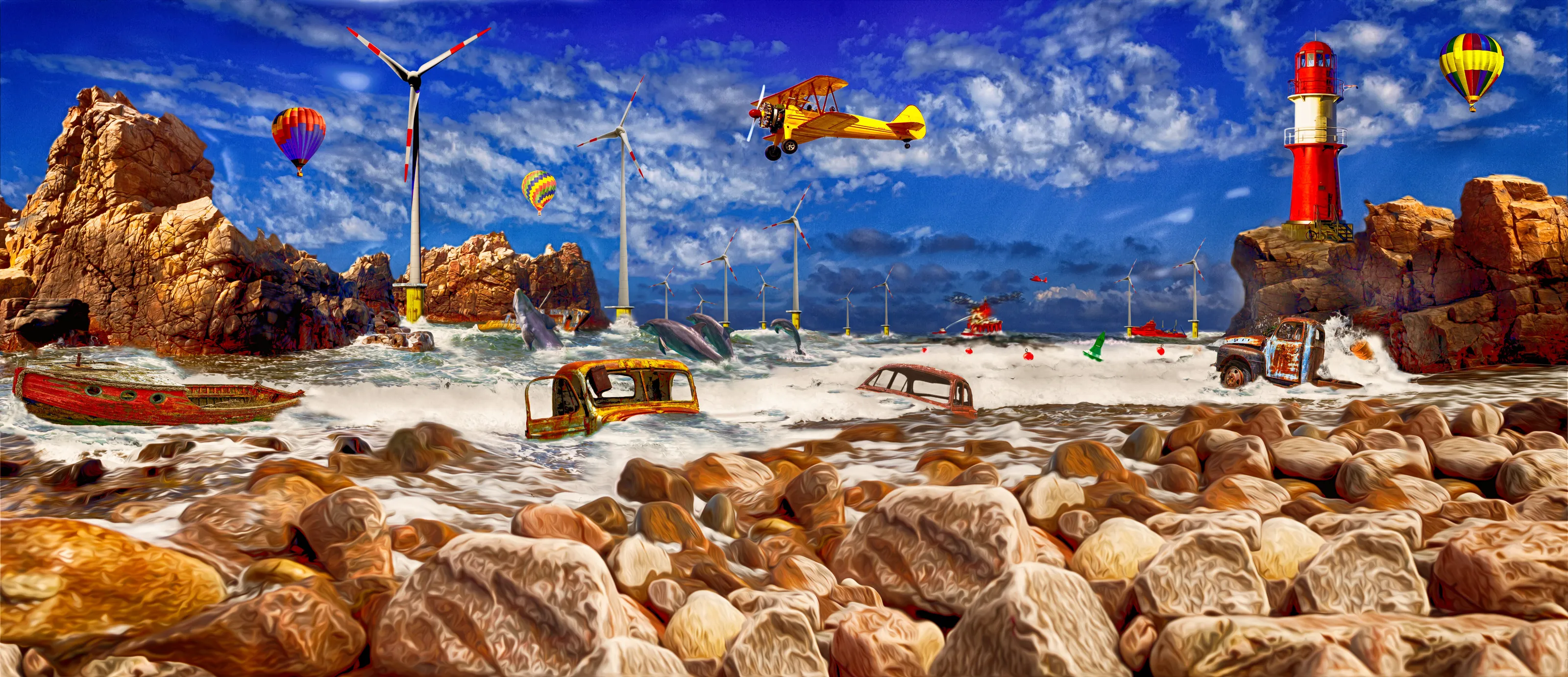 Crazy landscape