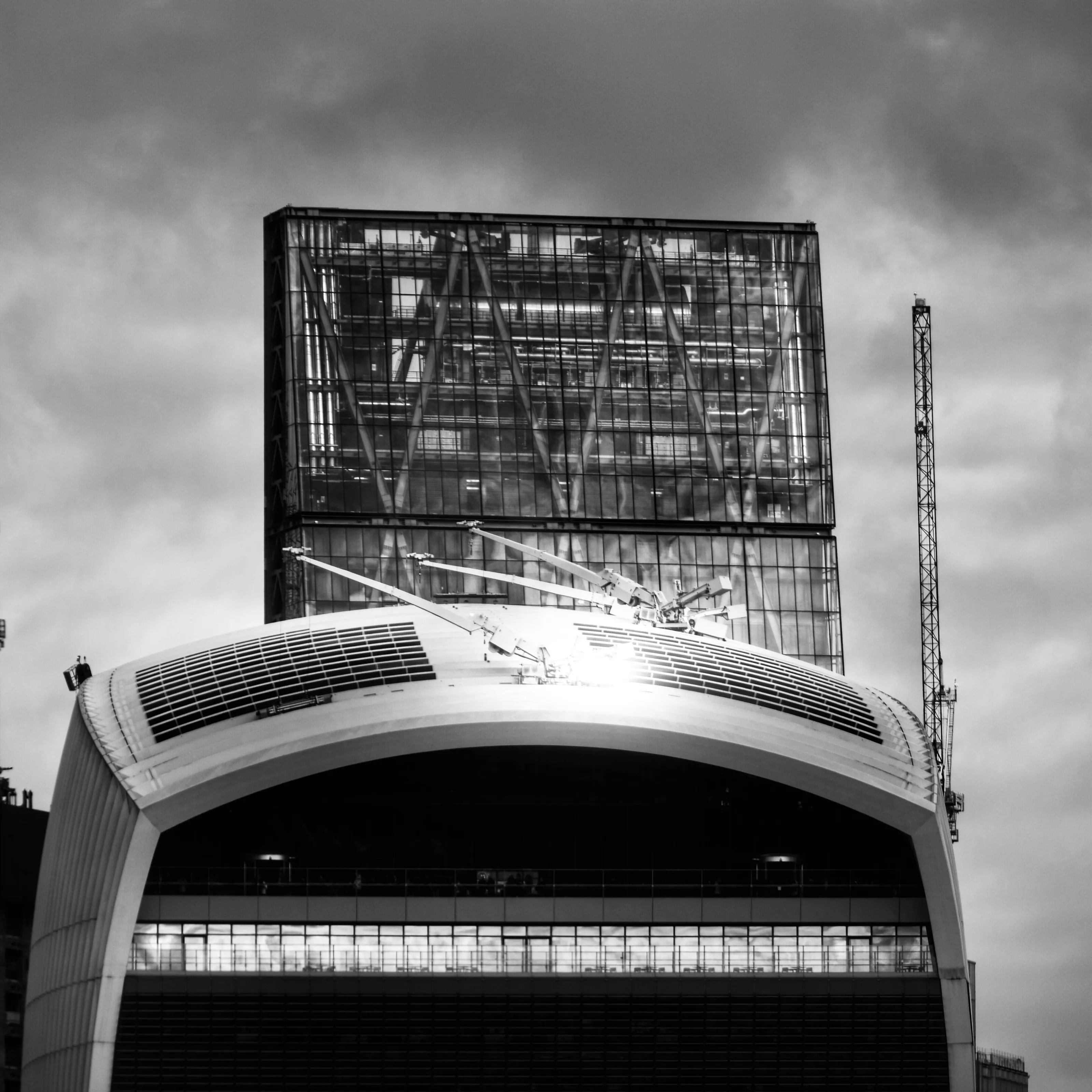 Close up on the Sky Garden