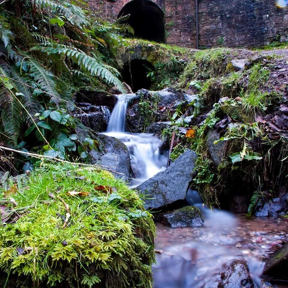 Llanfoist waterfall