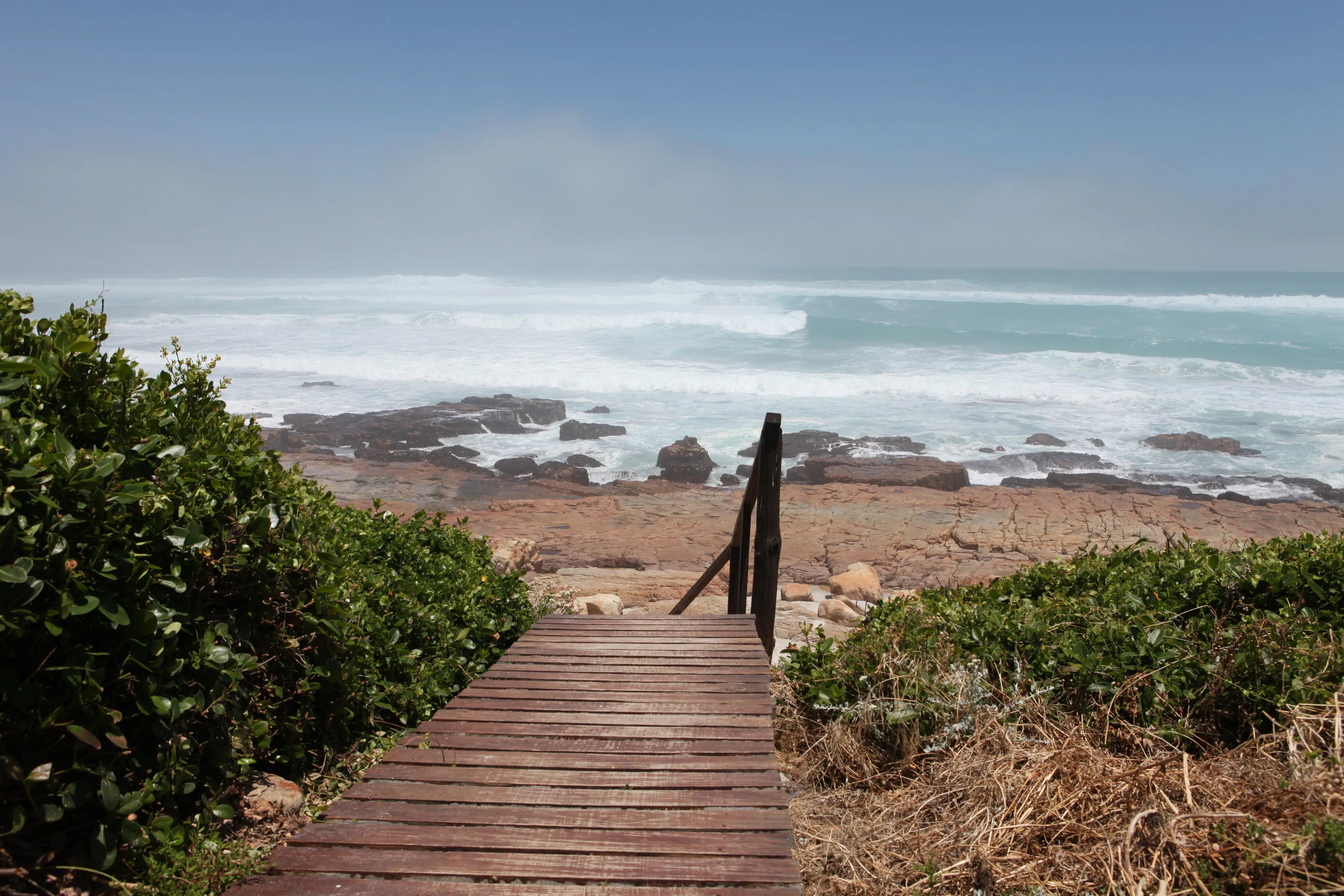 Into the ocean