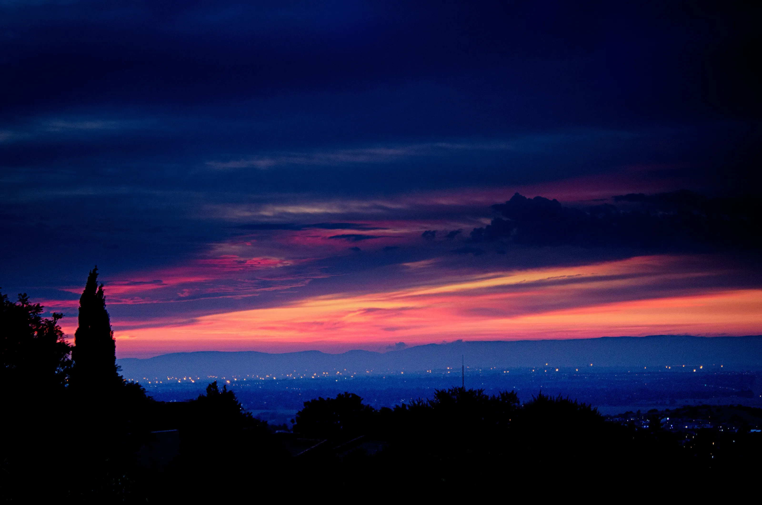 Sunrise after morning storm