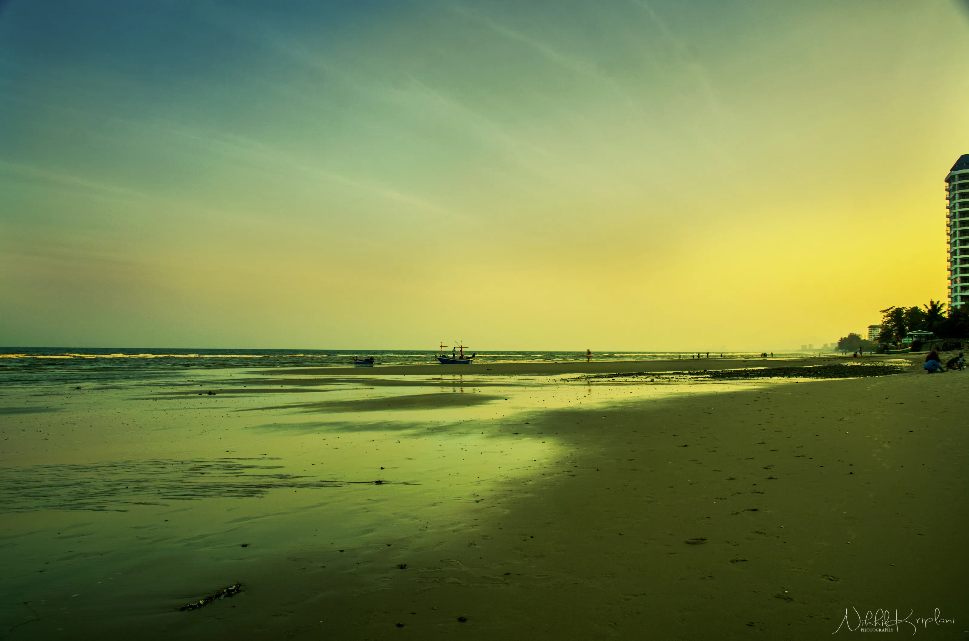 the path to the setting sun