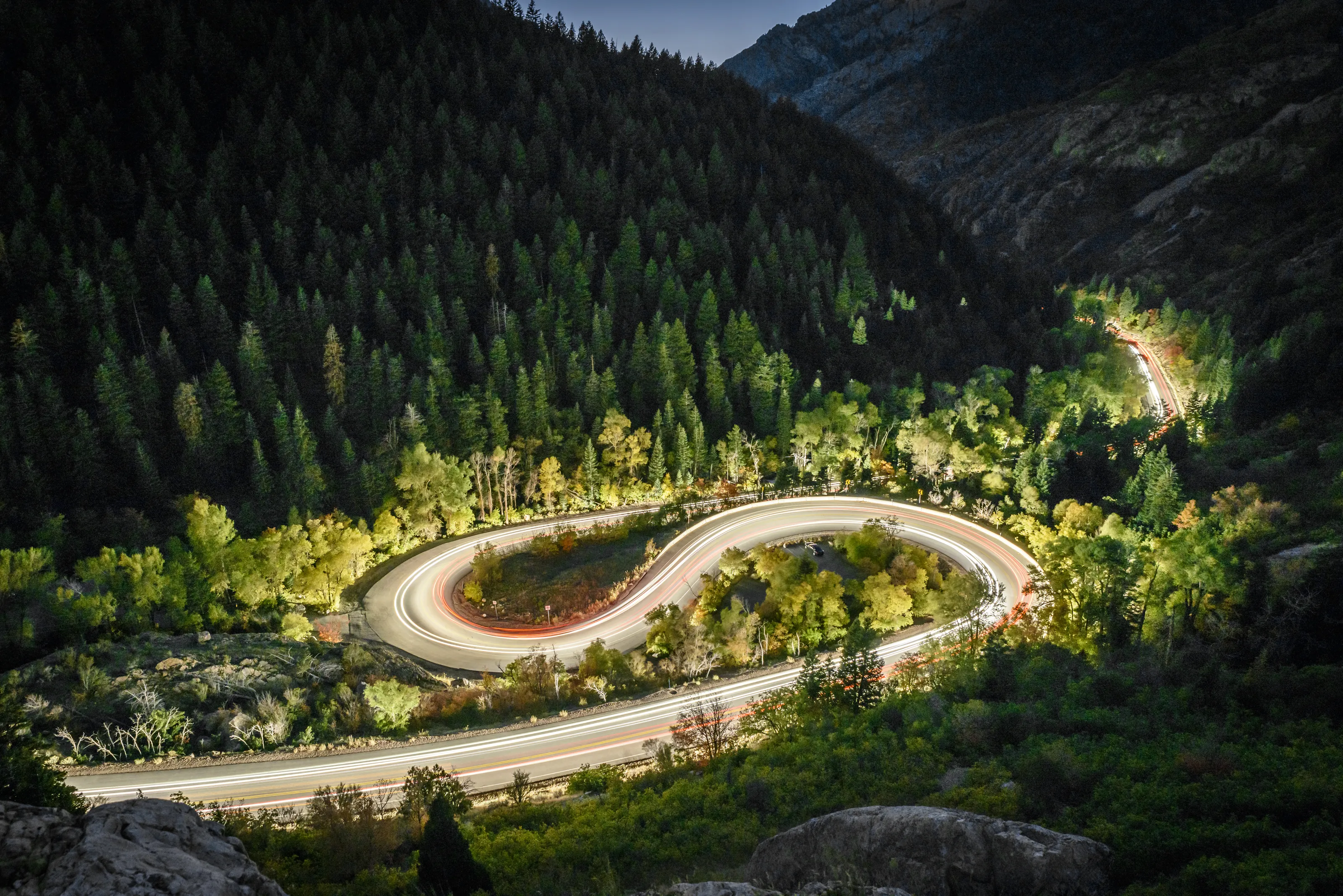 Light Trails on the S-Curve