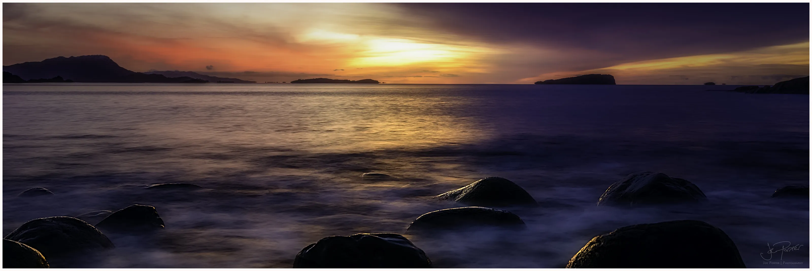 Firth of Lorn from Seil Island, Scotland