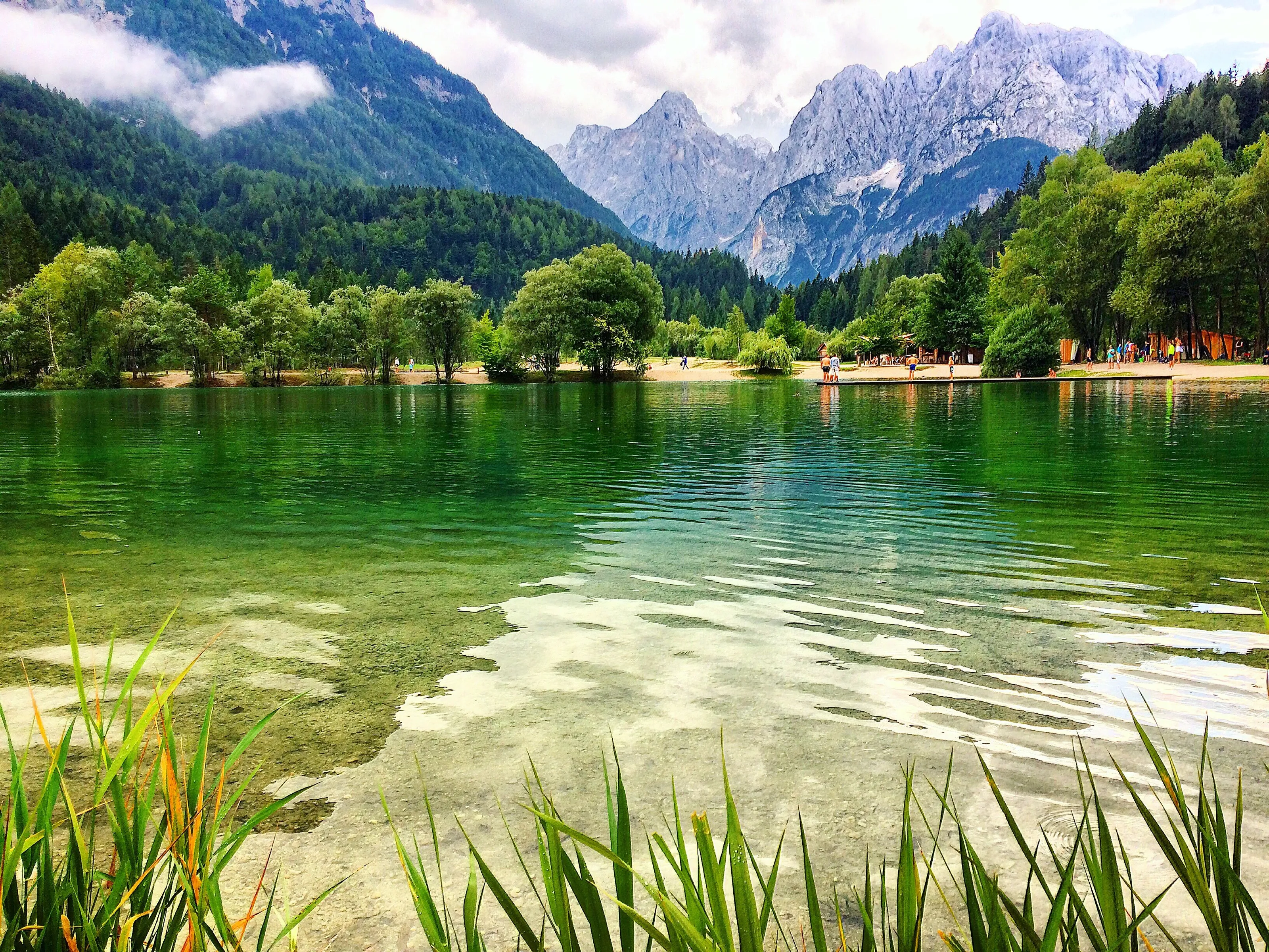 A lake in Slovenia