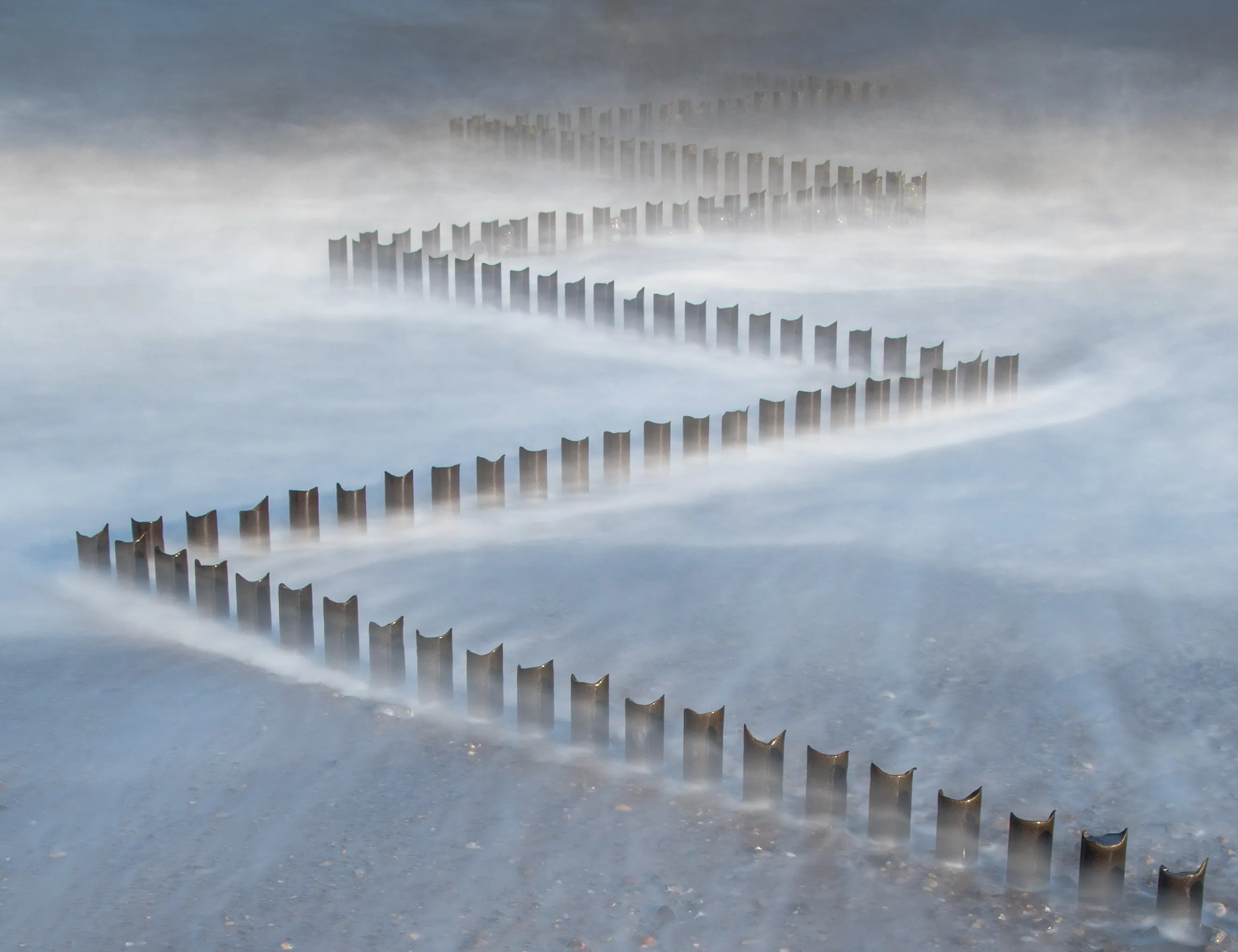 Long Exposure Zig Zag Groyne