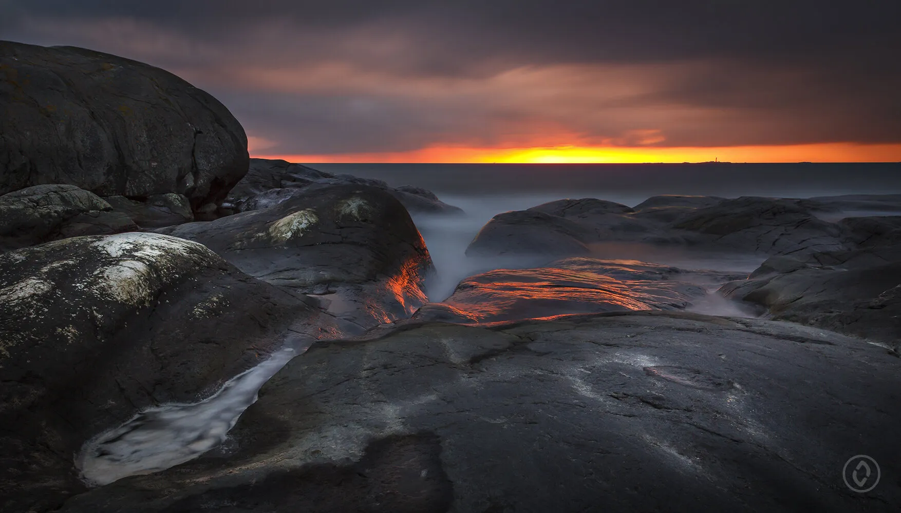 Sunset seascape