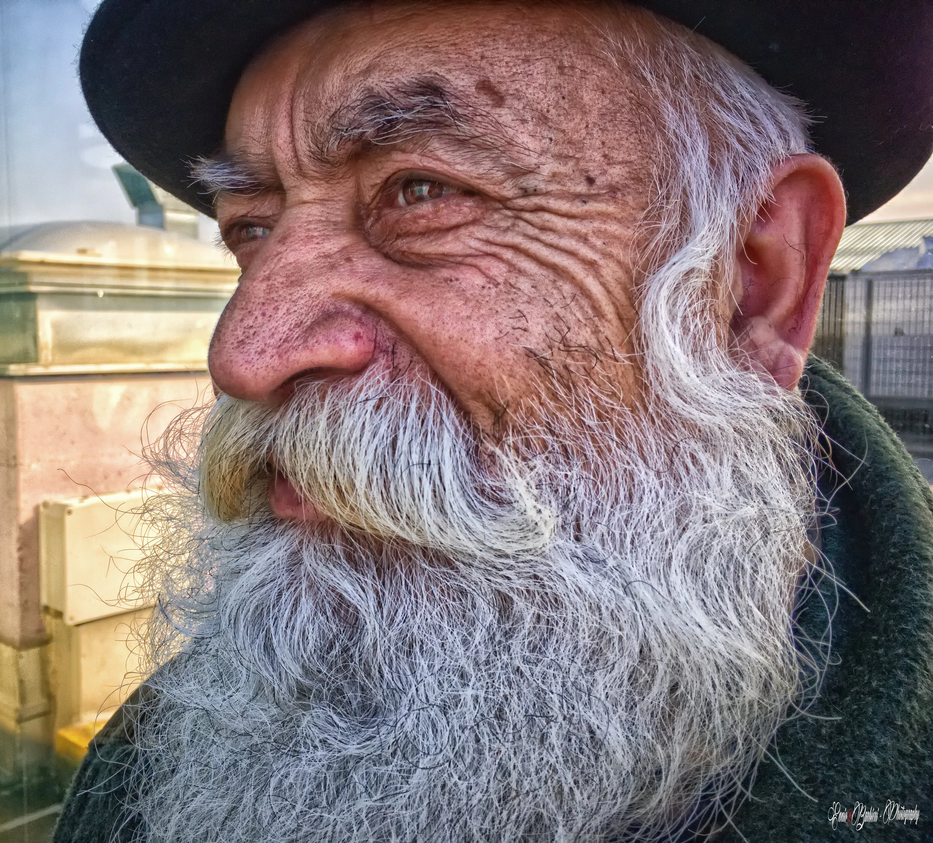 An old man....
