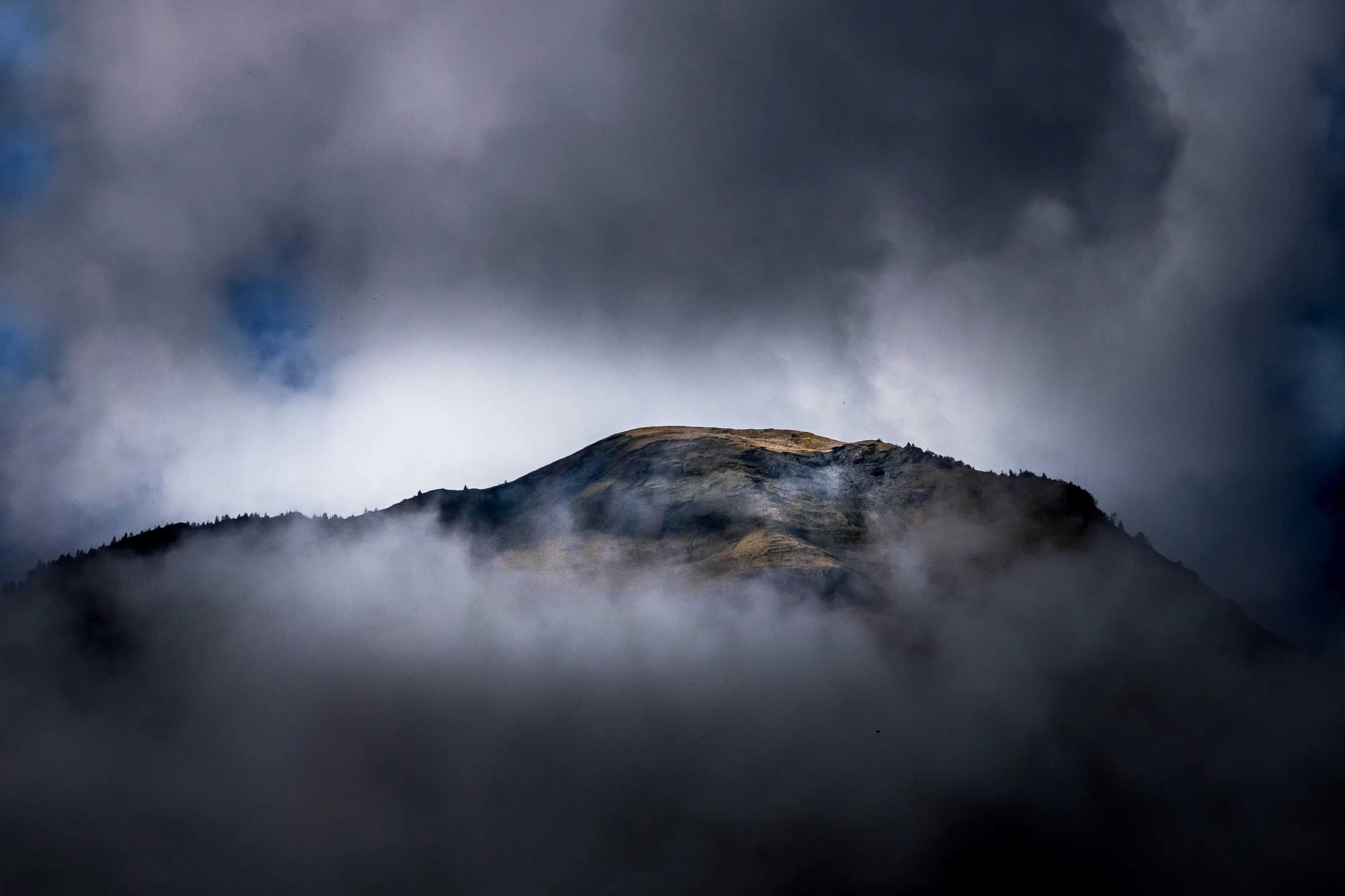Among the clouds