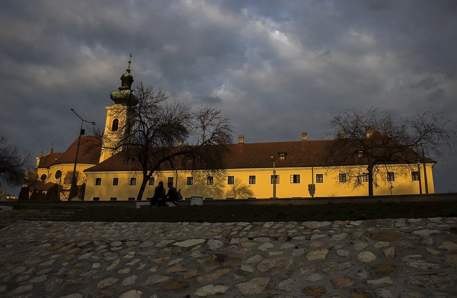 Gyor before sunset