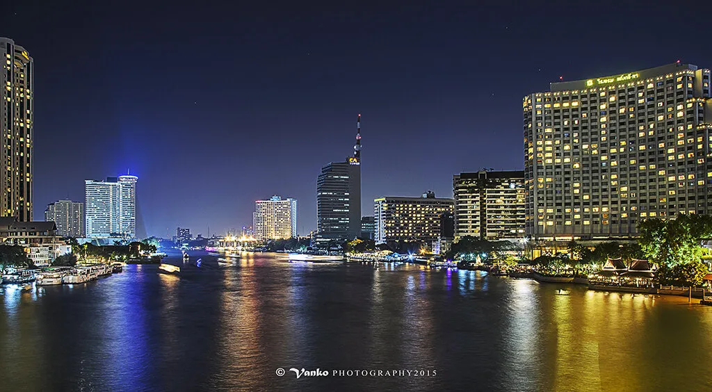 View from Saphan Taksin bridge