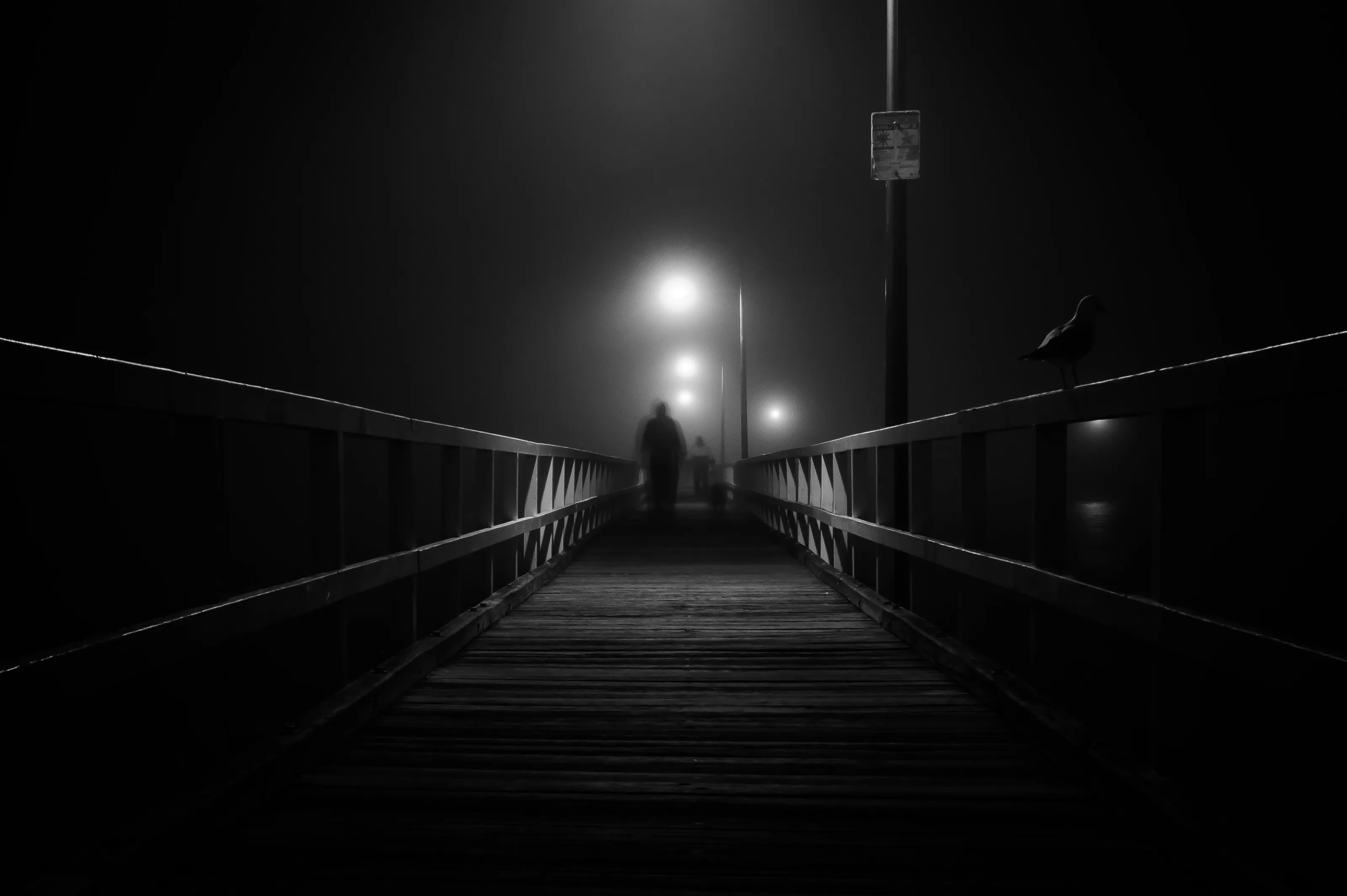 Ghosts in the darkness