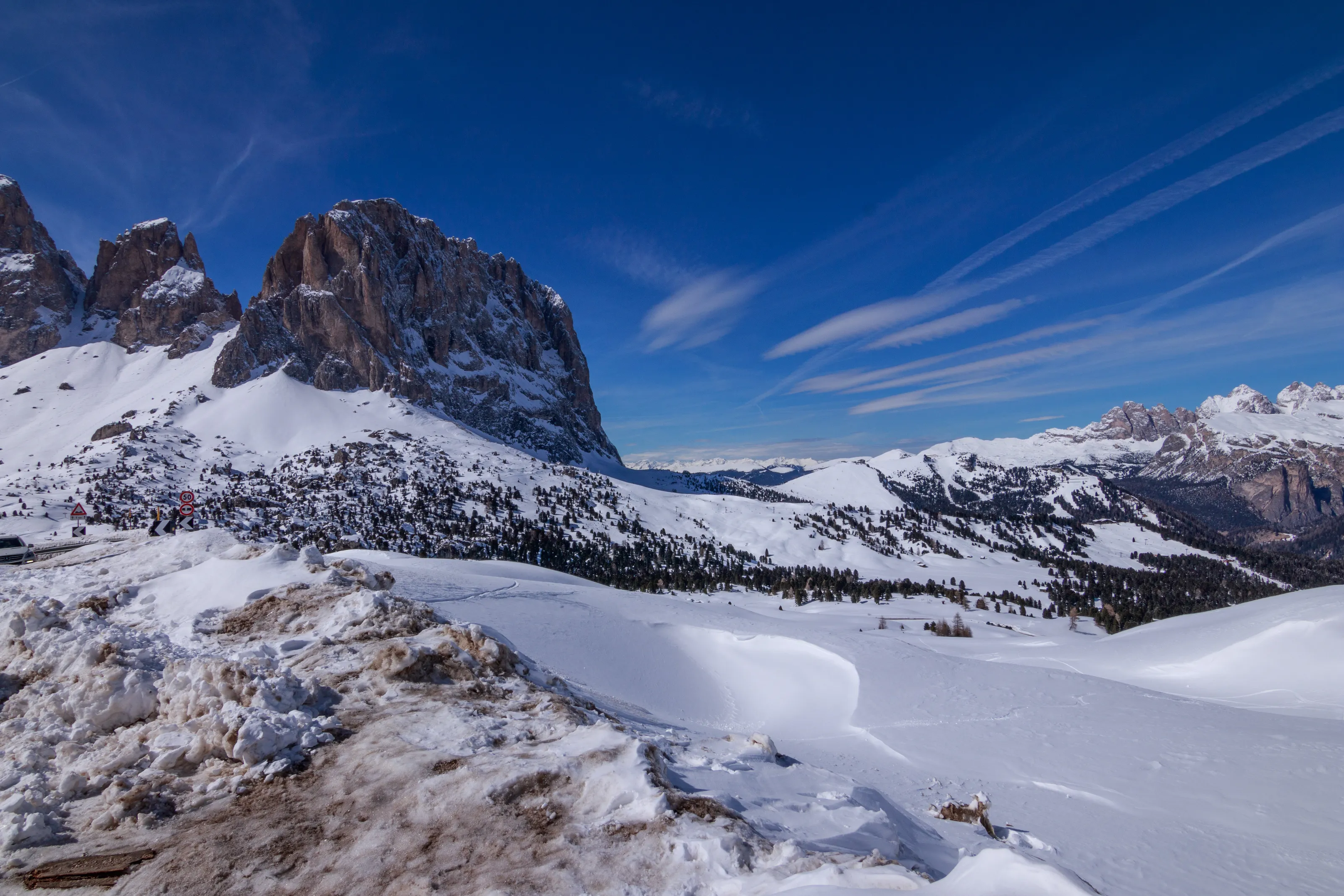 Sassolungo and Val Gardena, Dolomites, Italy