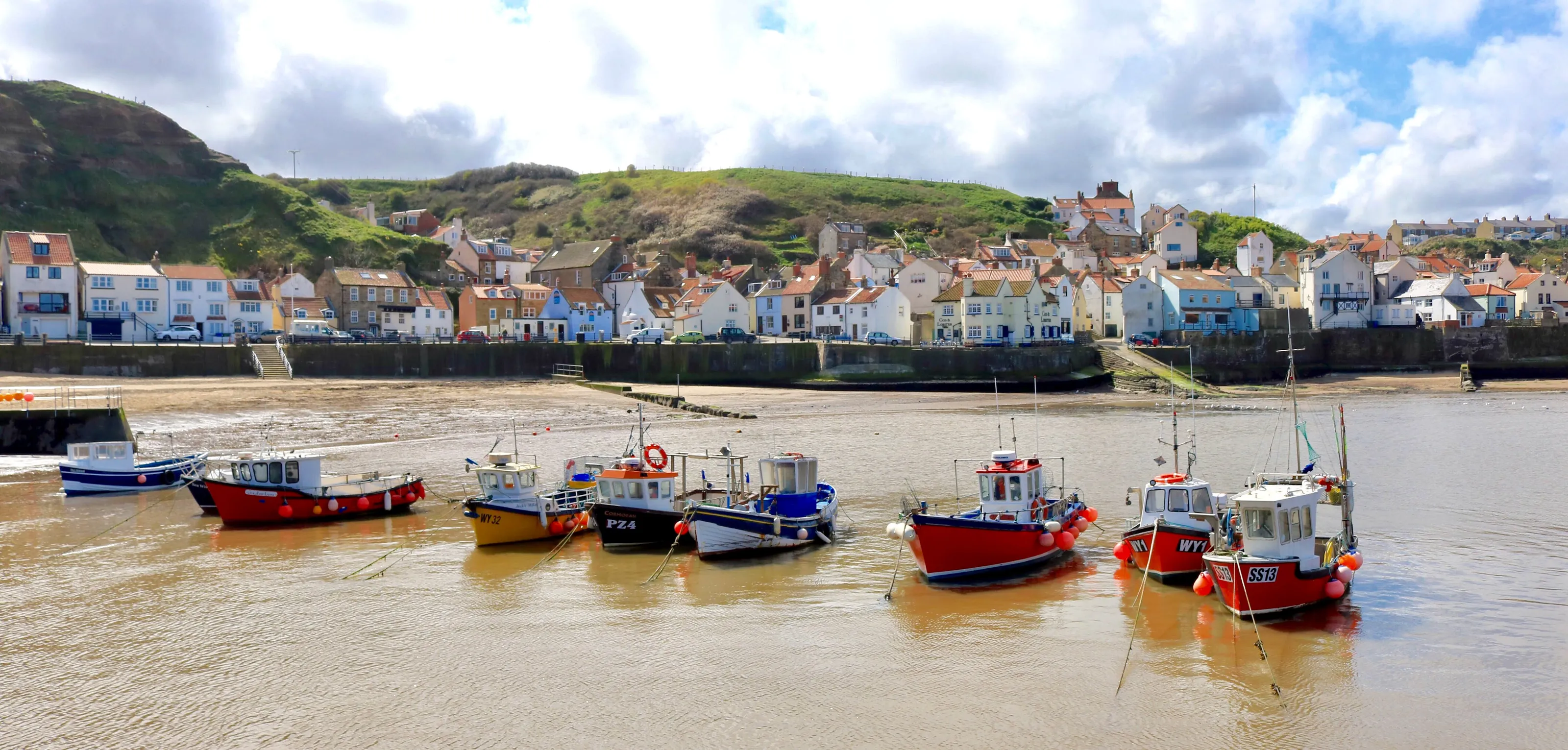 Staithes harbour