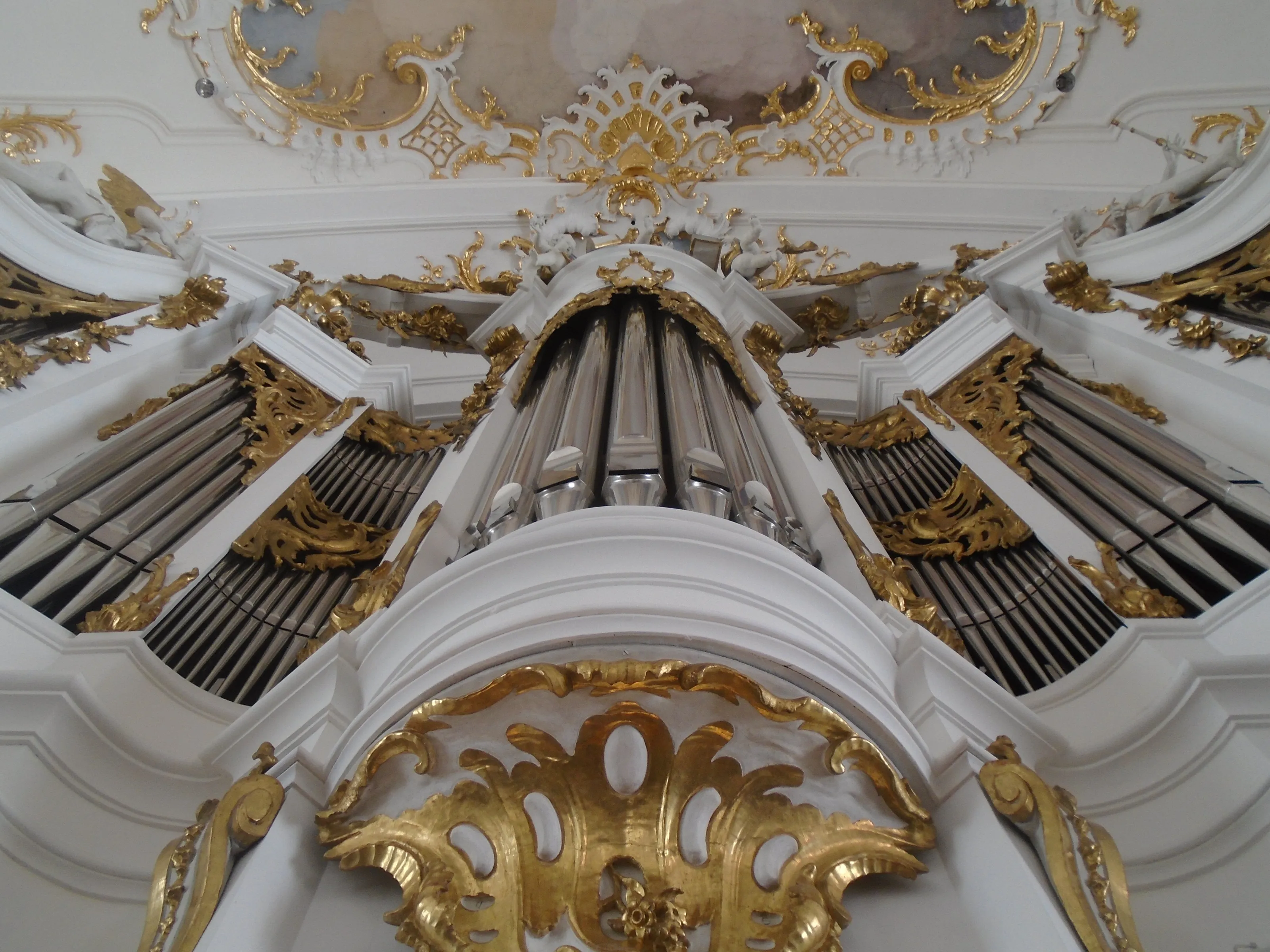 Gold-plated Bavarian Organ