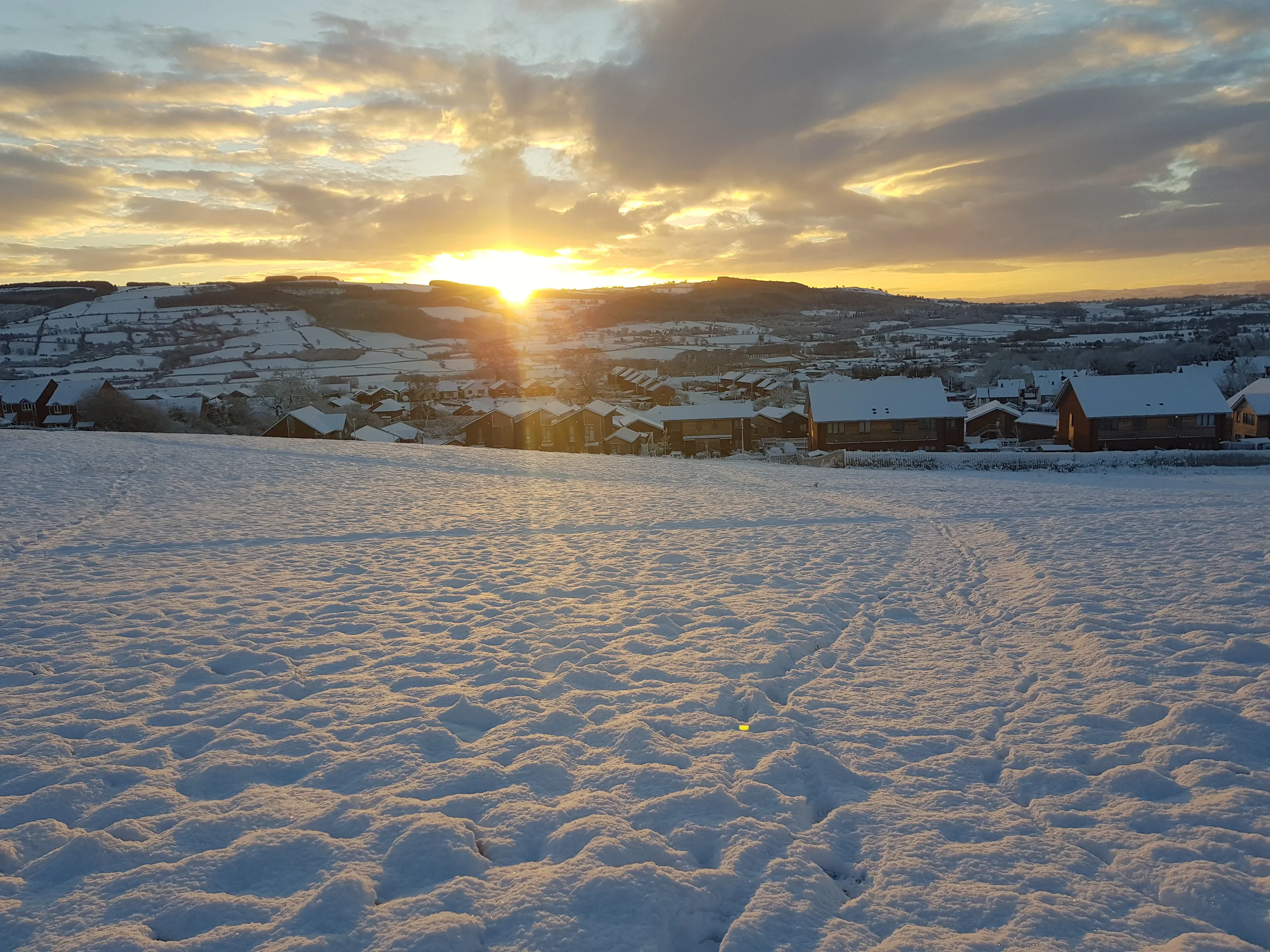 Snowy mountains