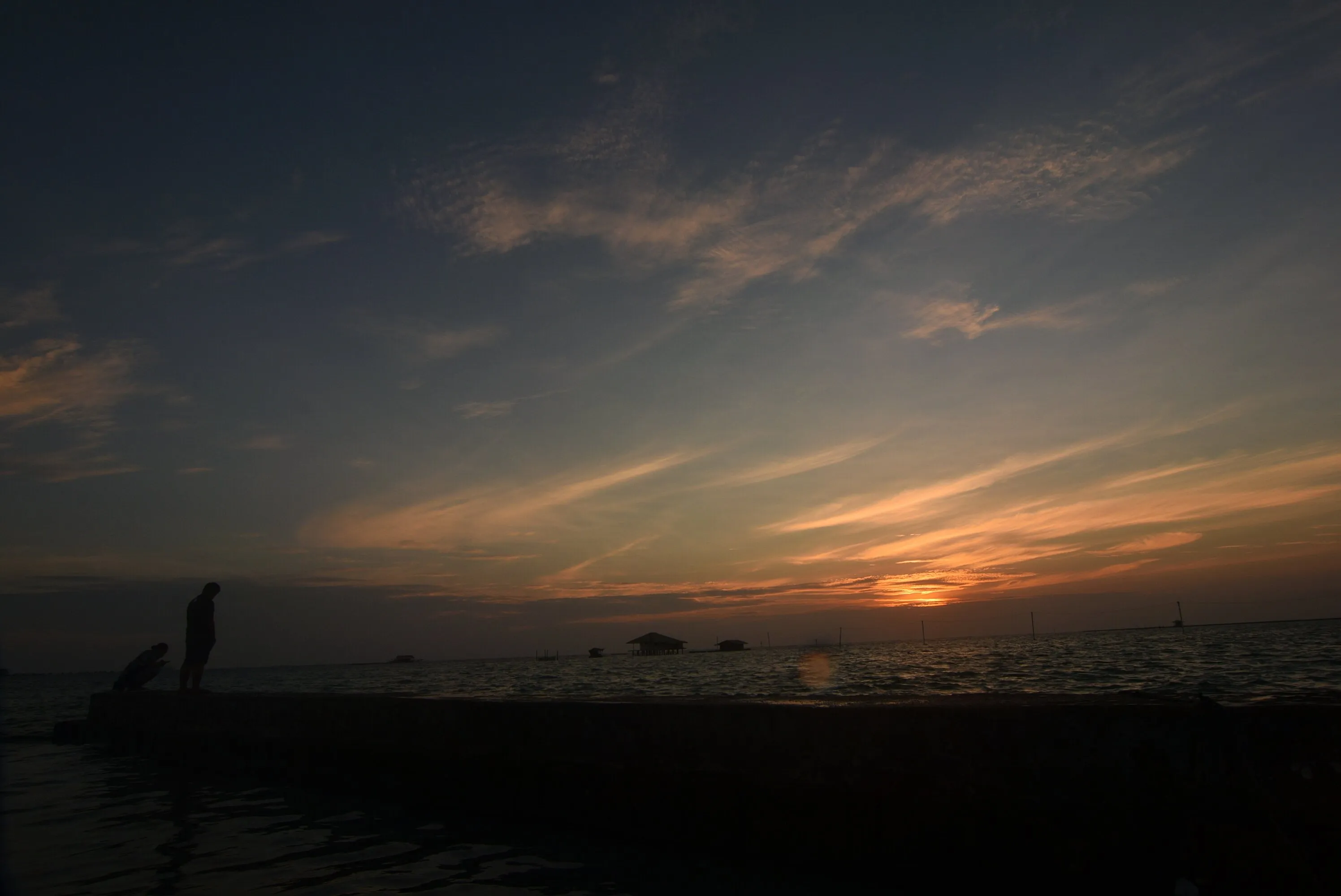 Sunrise at thousand beach