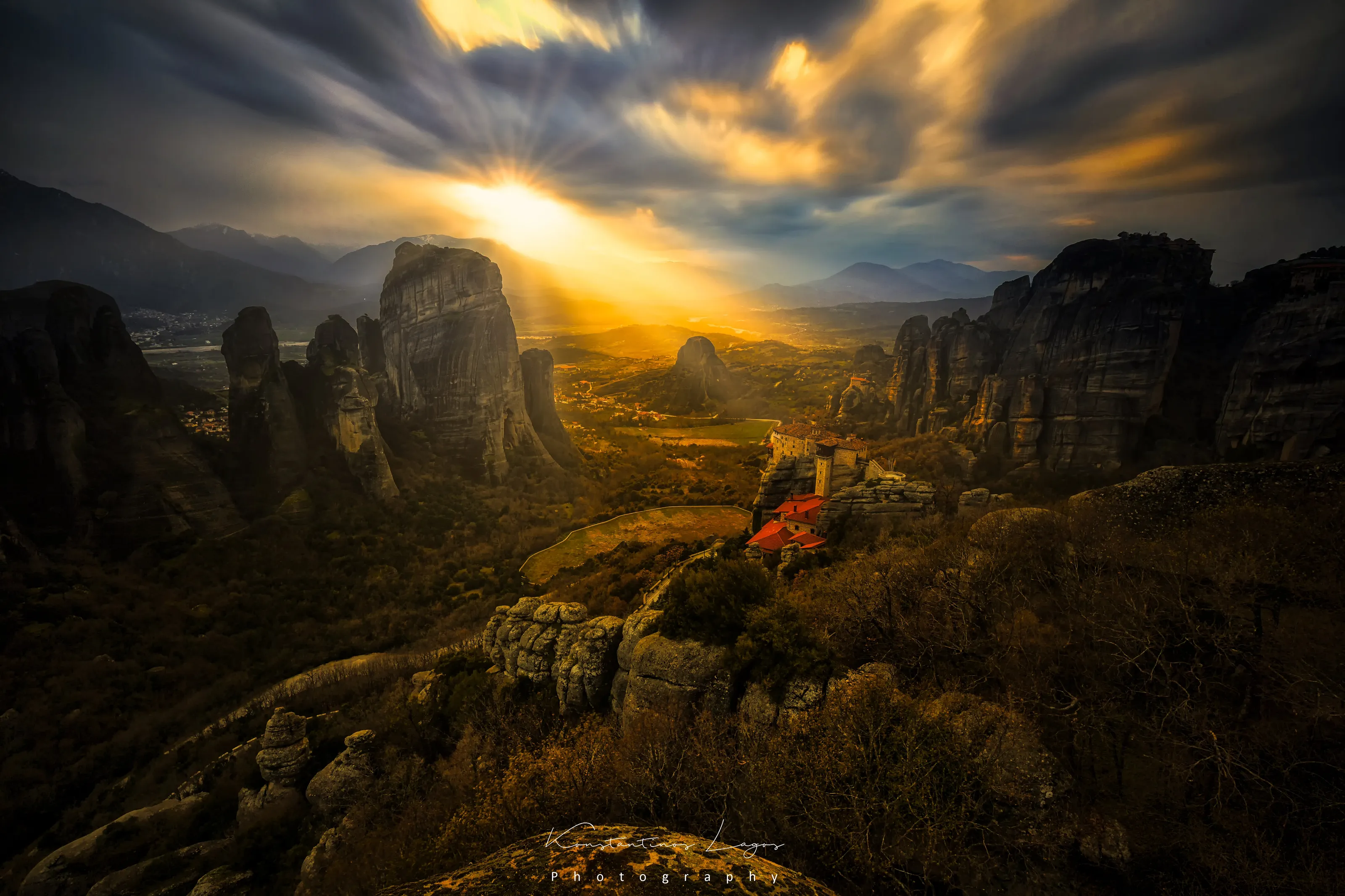 the light...