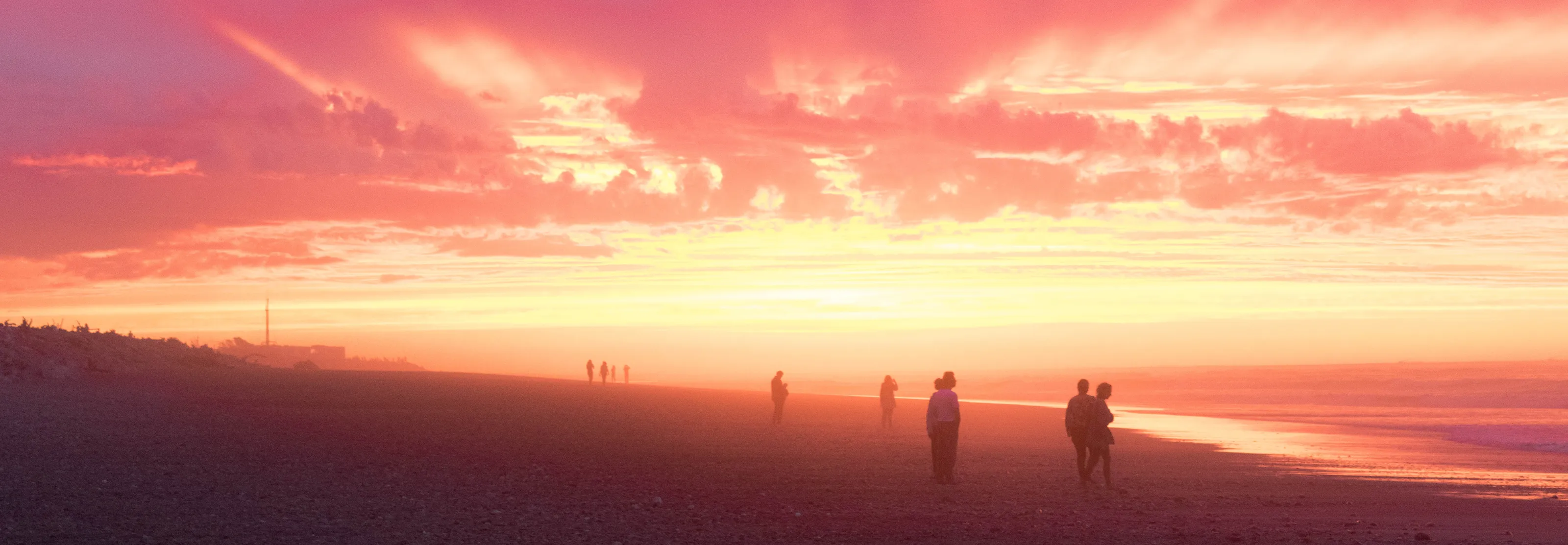 Sunset in New Zealand