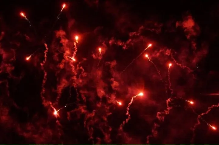 Fire in the sky