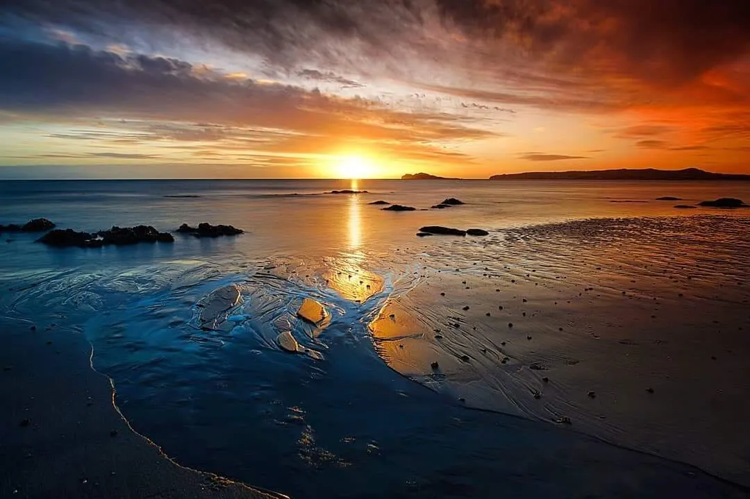 Portmarnock, Ireland at Sunrise