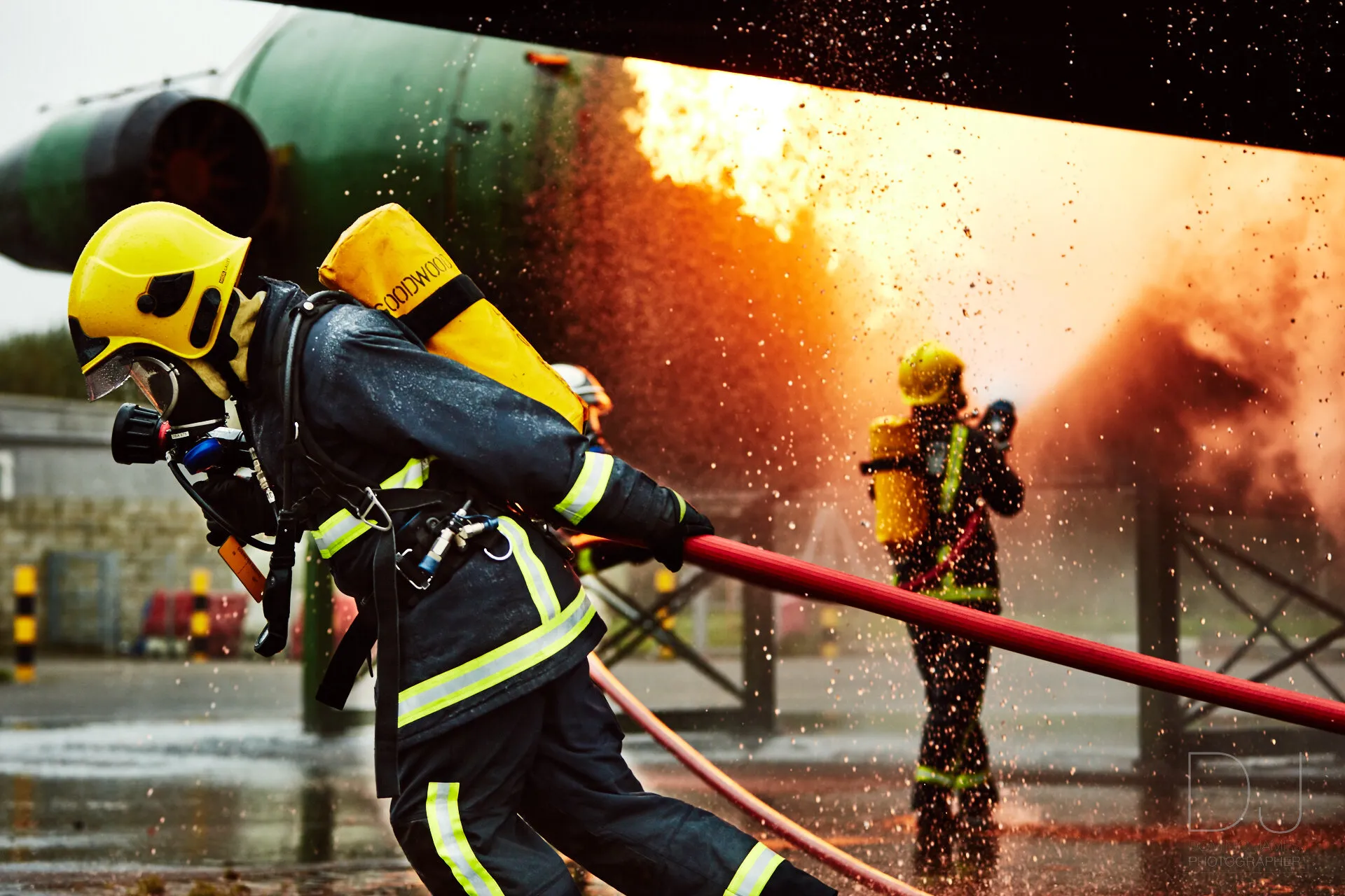 Fire Fighters at work