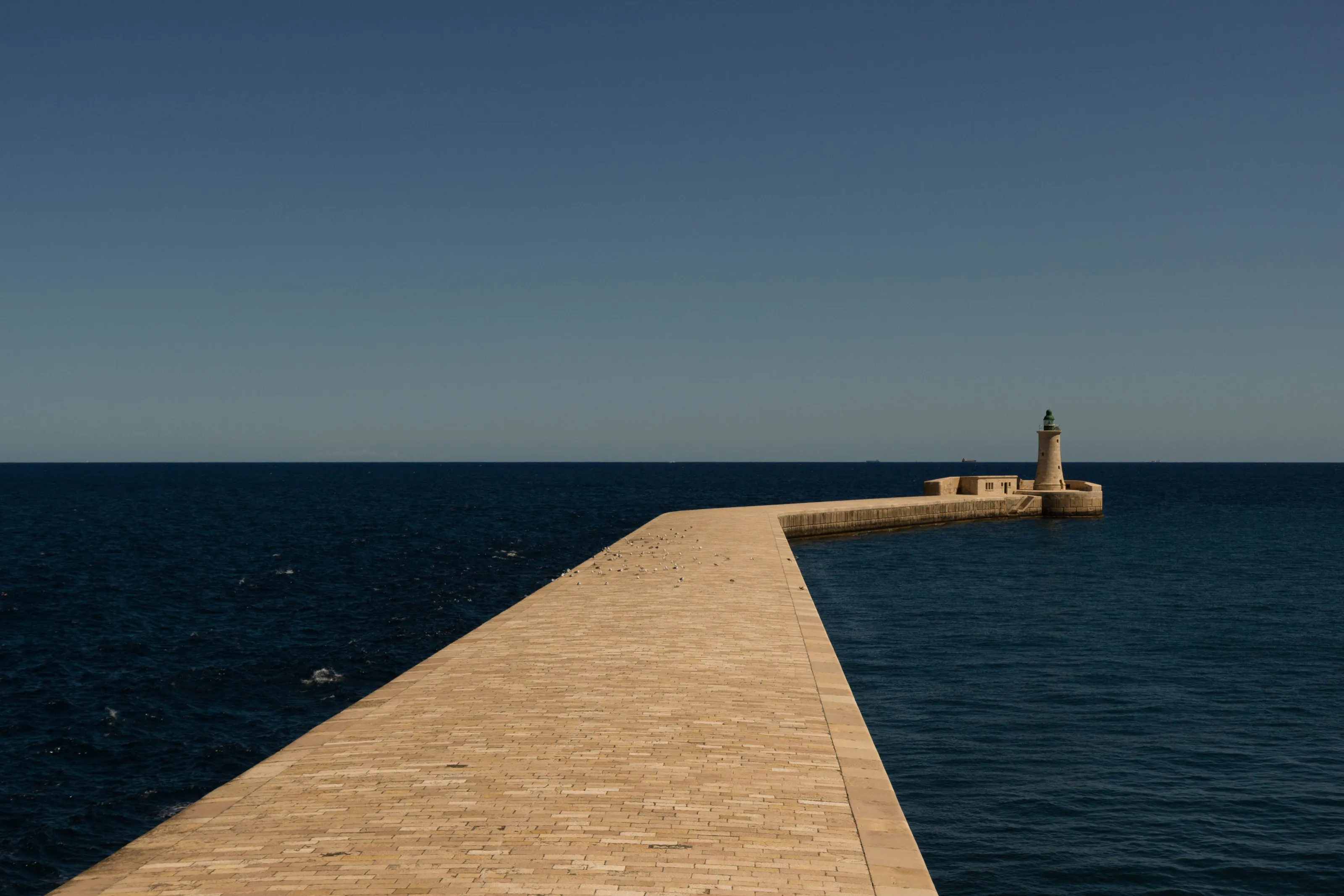 St Elmo Breakwater - Valletta