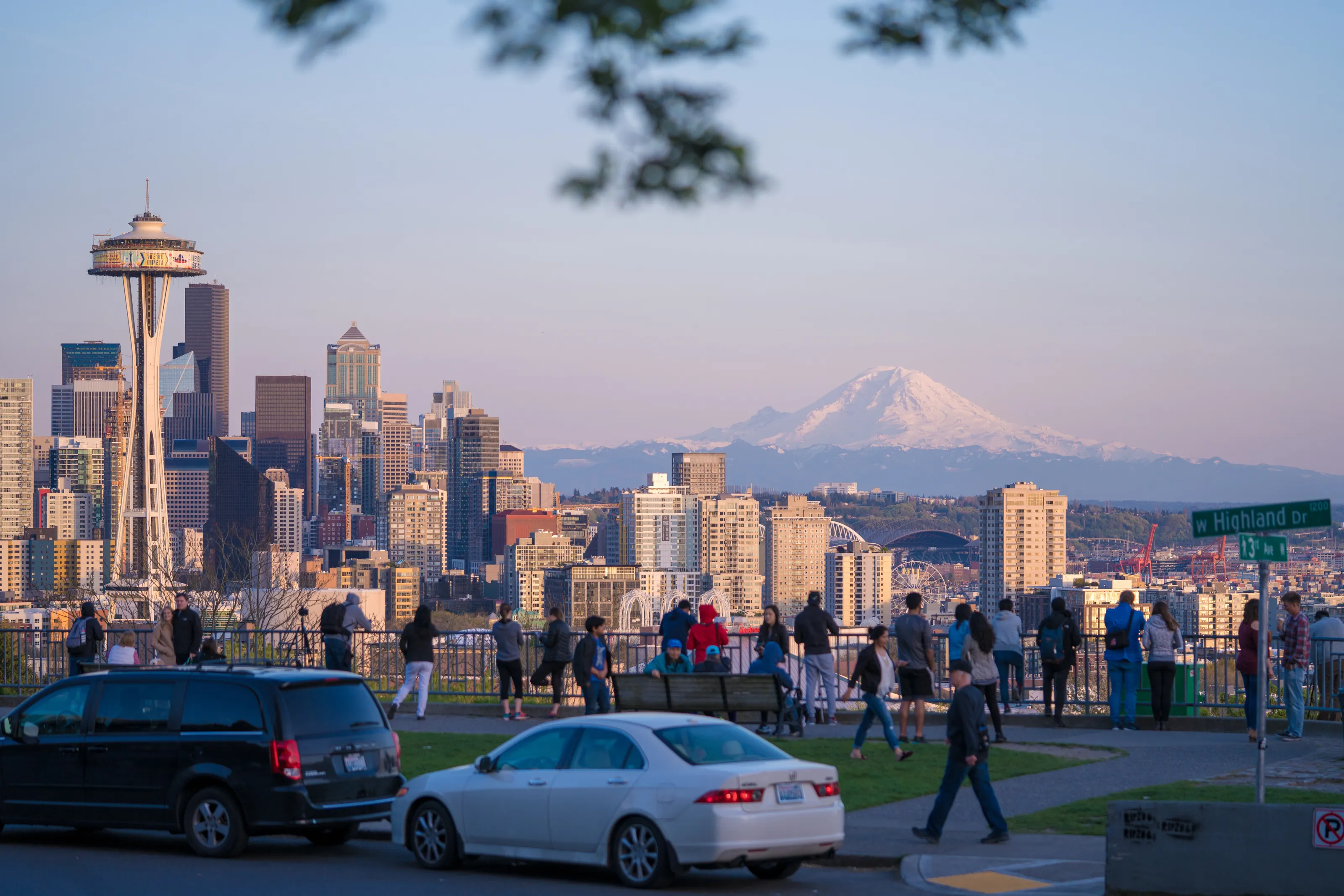 Seattle in Sunset