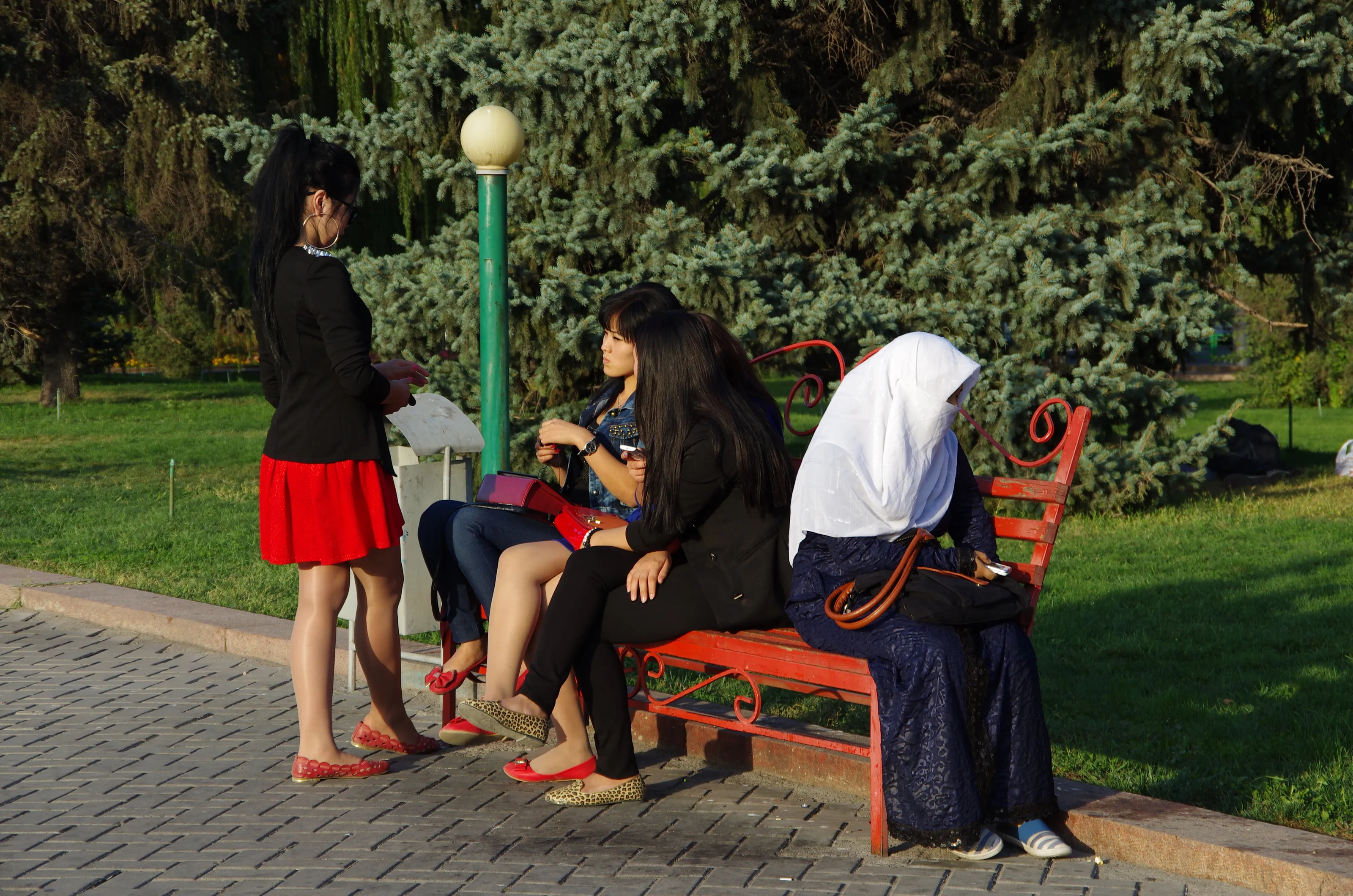 At Park in Bishkek