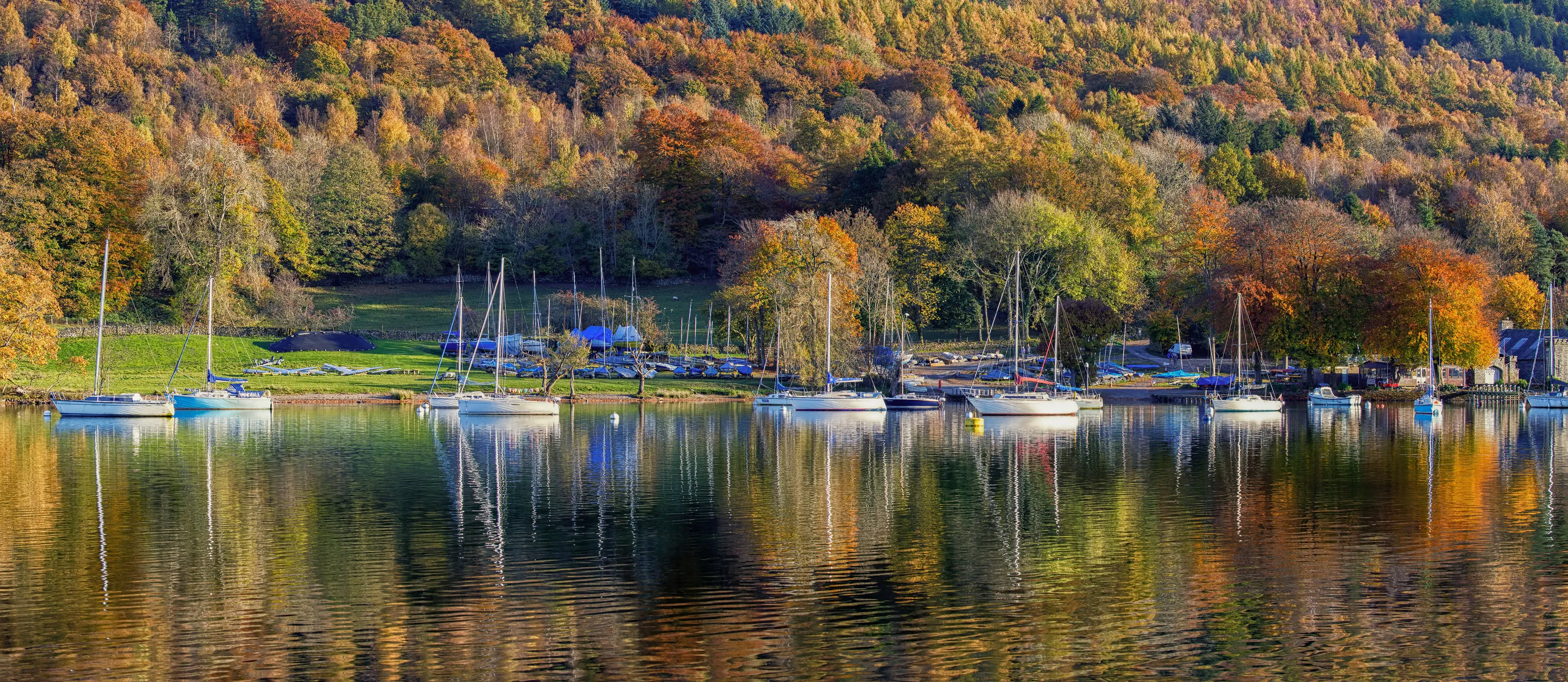 Autumn on Lake Windermere