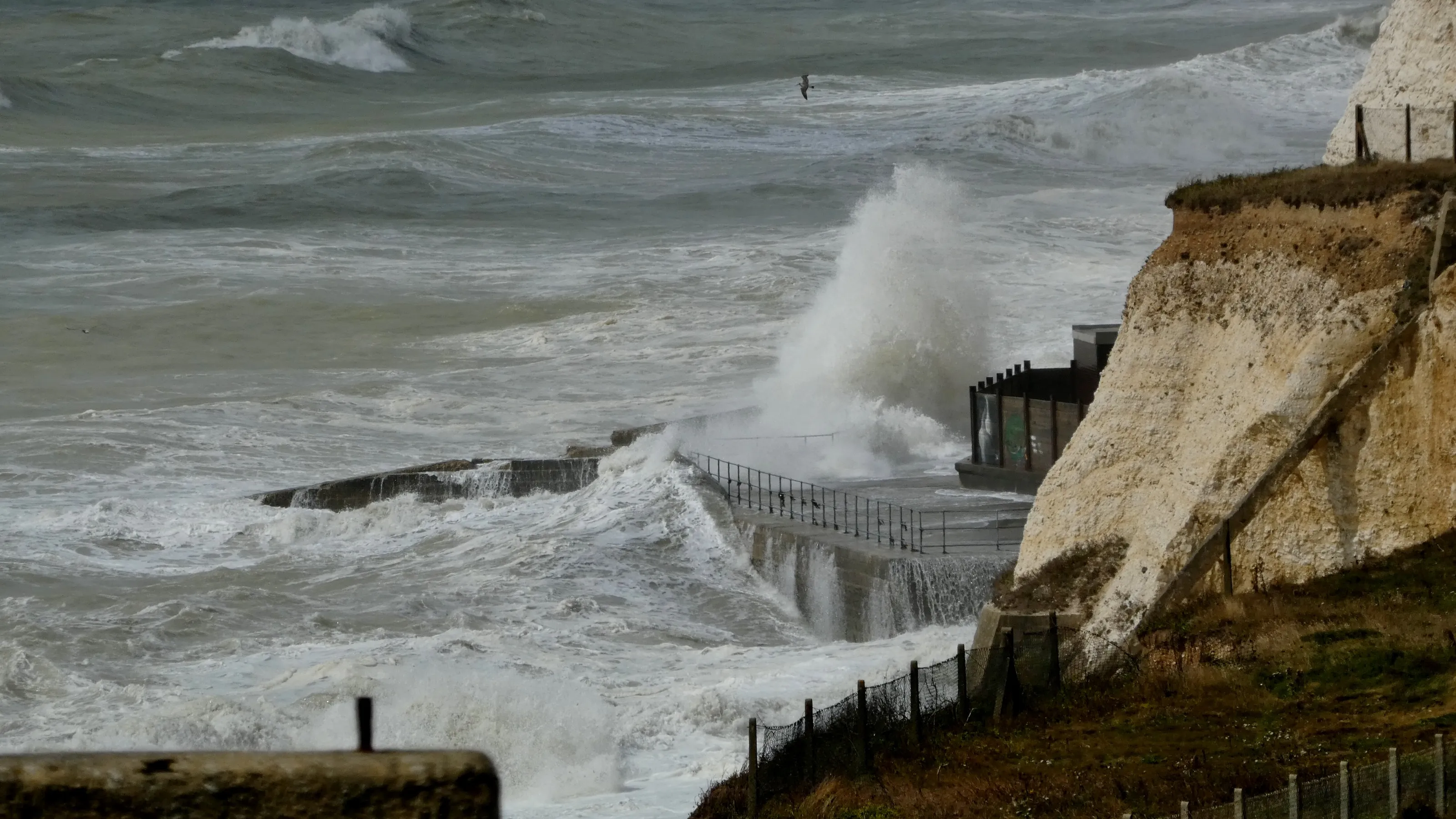 rough seas