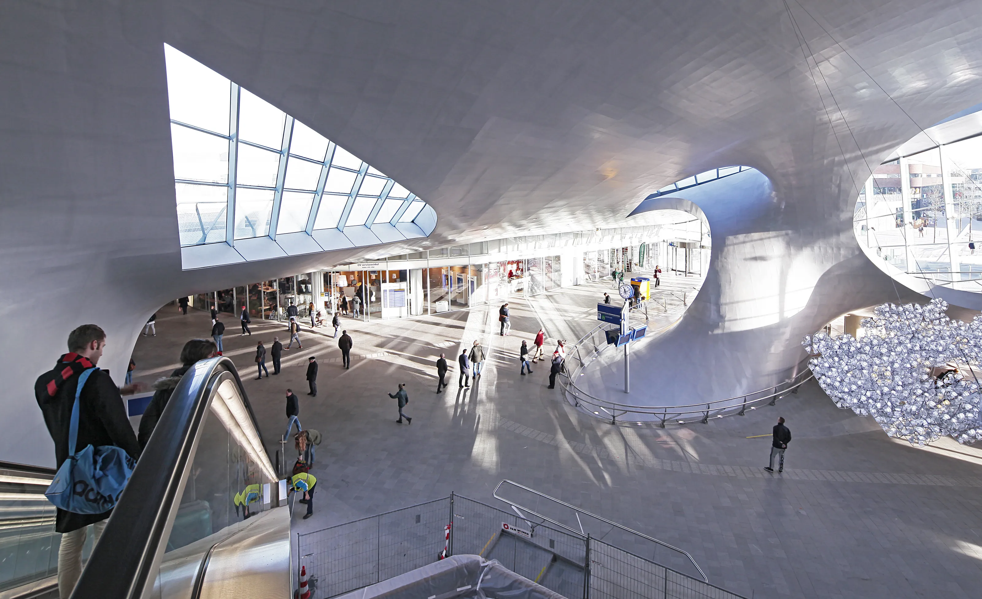 Hall Central Train Station Arnhem