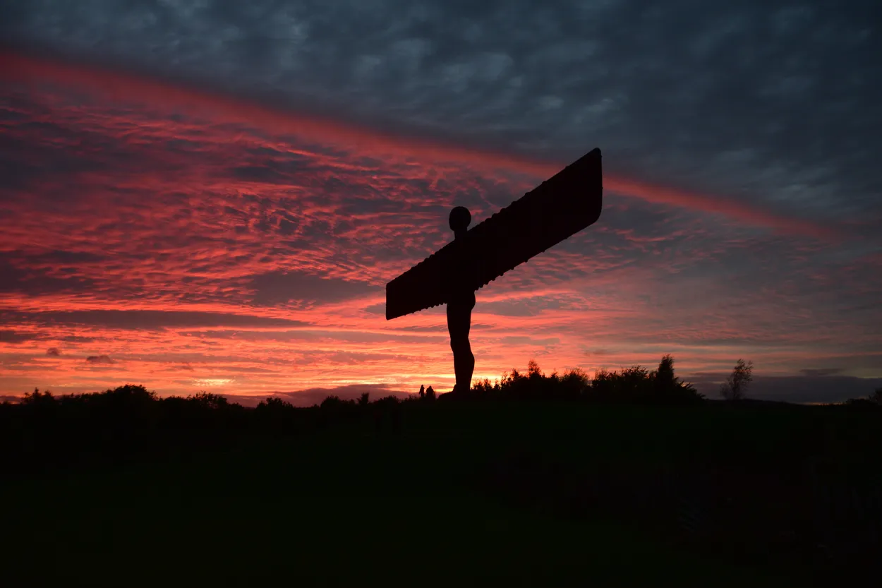 Angel Sunset