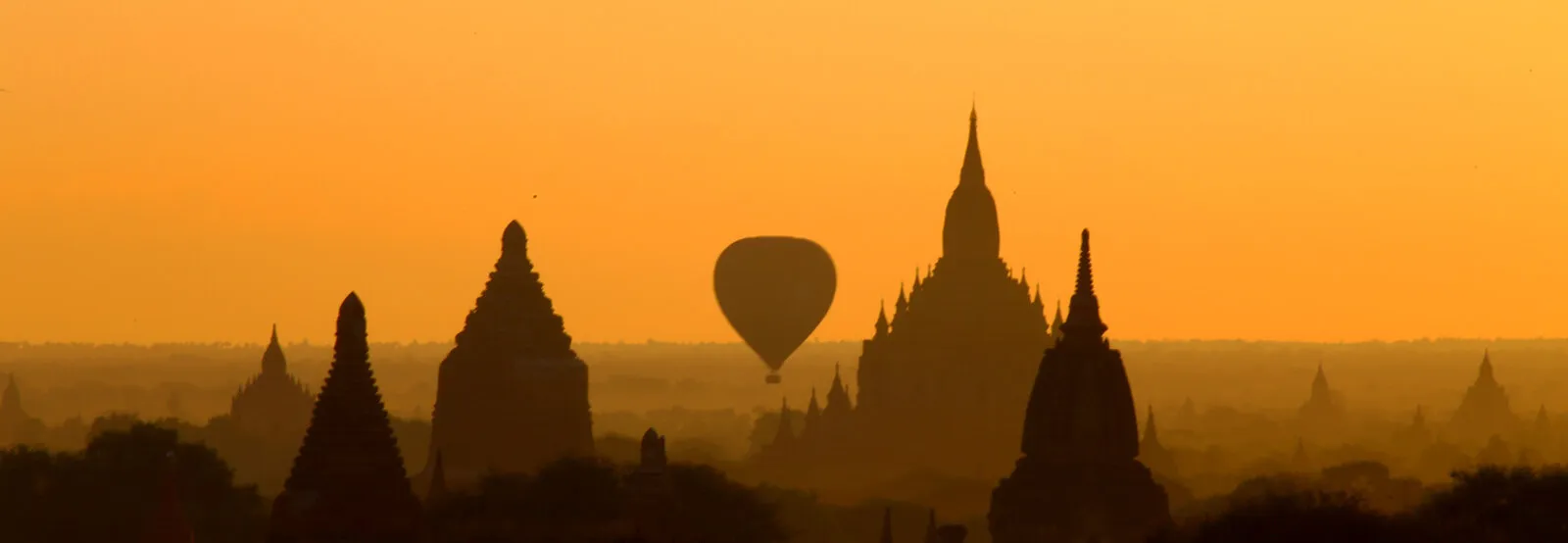 Balloons over Bagan