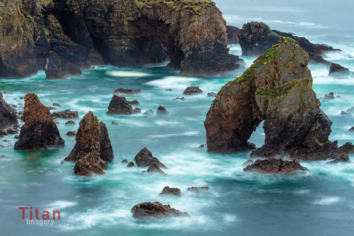 Crohey sea arch Donegal